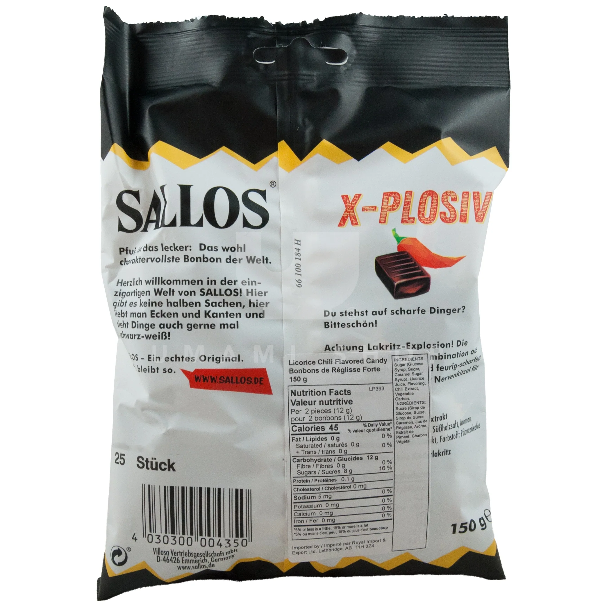 Sallos Lakritz "X-Plosiv" (Liquorice) - Image 2
