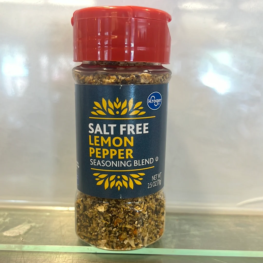 Salt Free Lemon Pepper