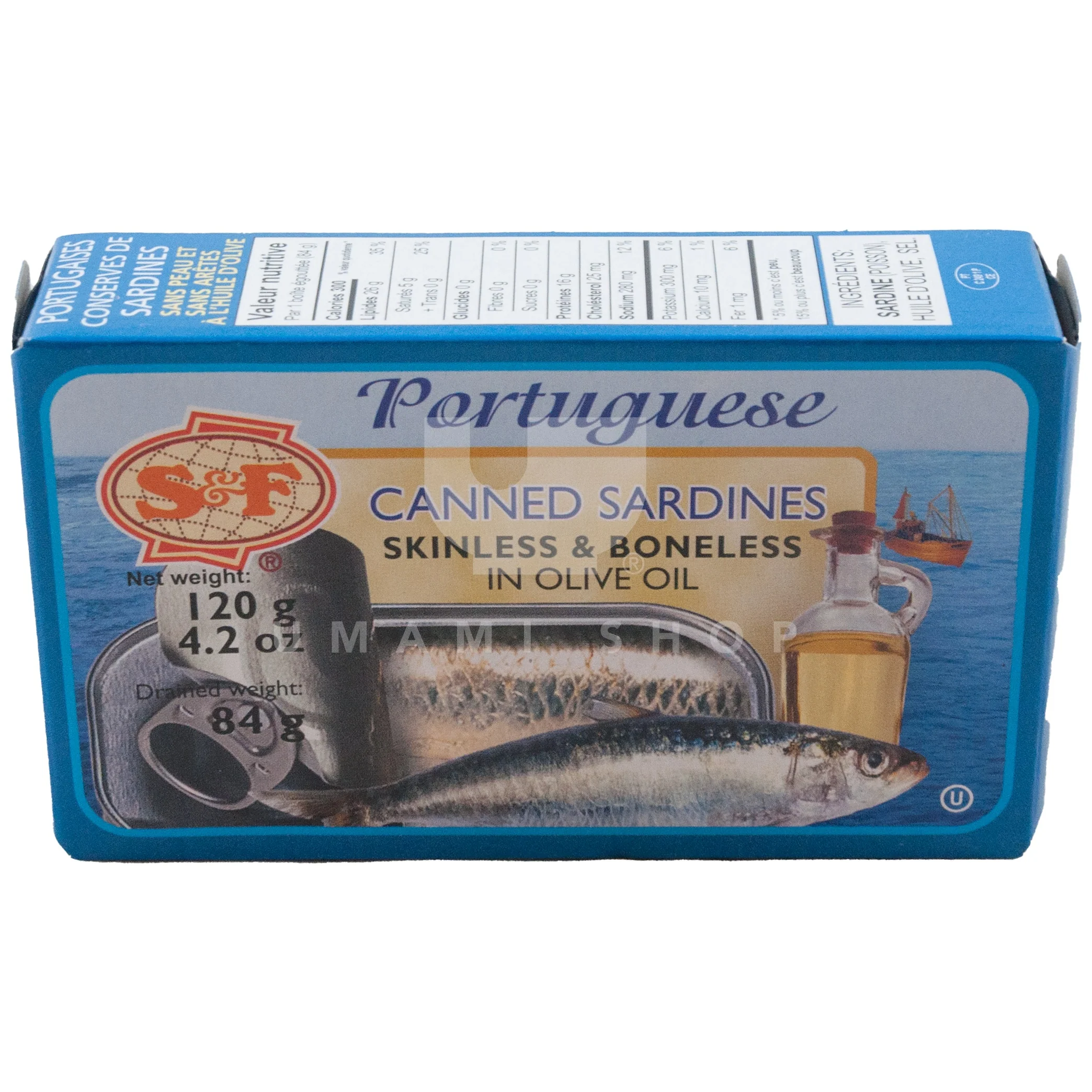 Sardines "Skinless & Boneless" in Olive Oil