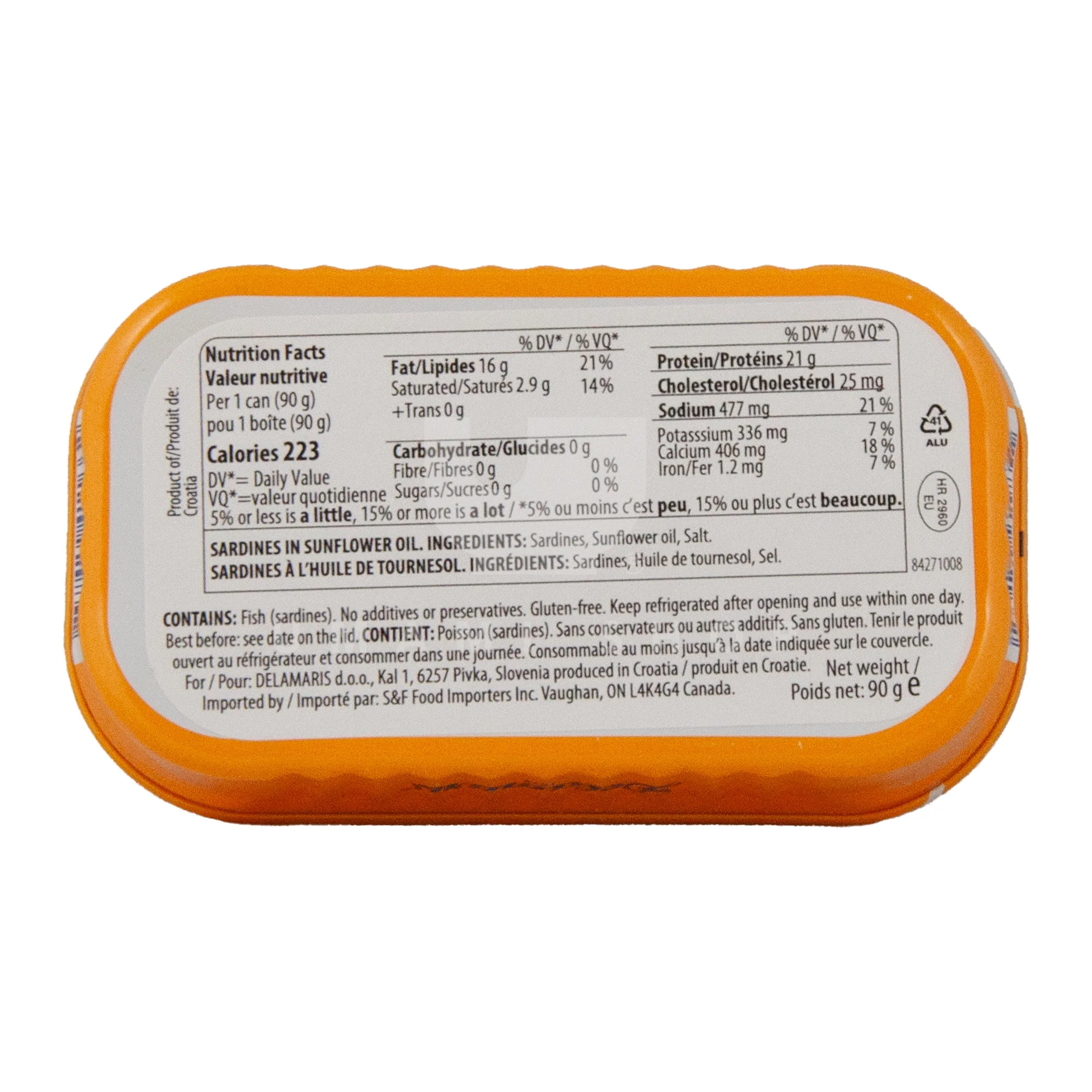 Sardines in Sunflower Oil (GF) - Image 2