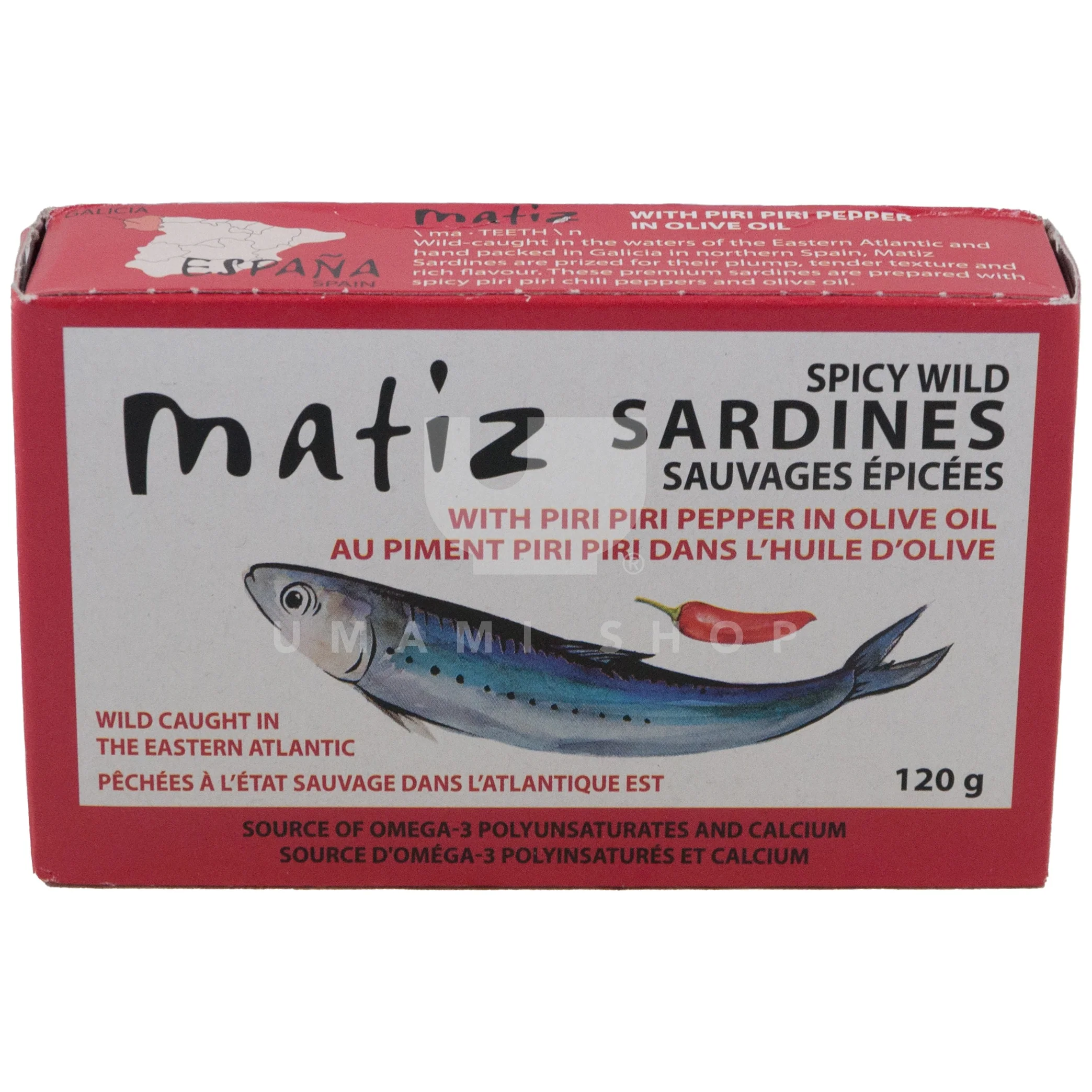 Sardines Spicy w/Piri Piri