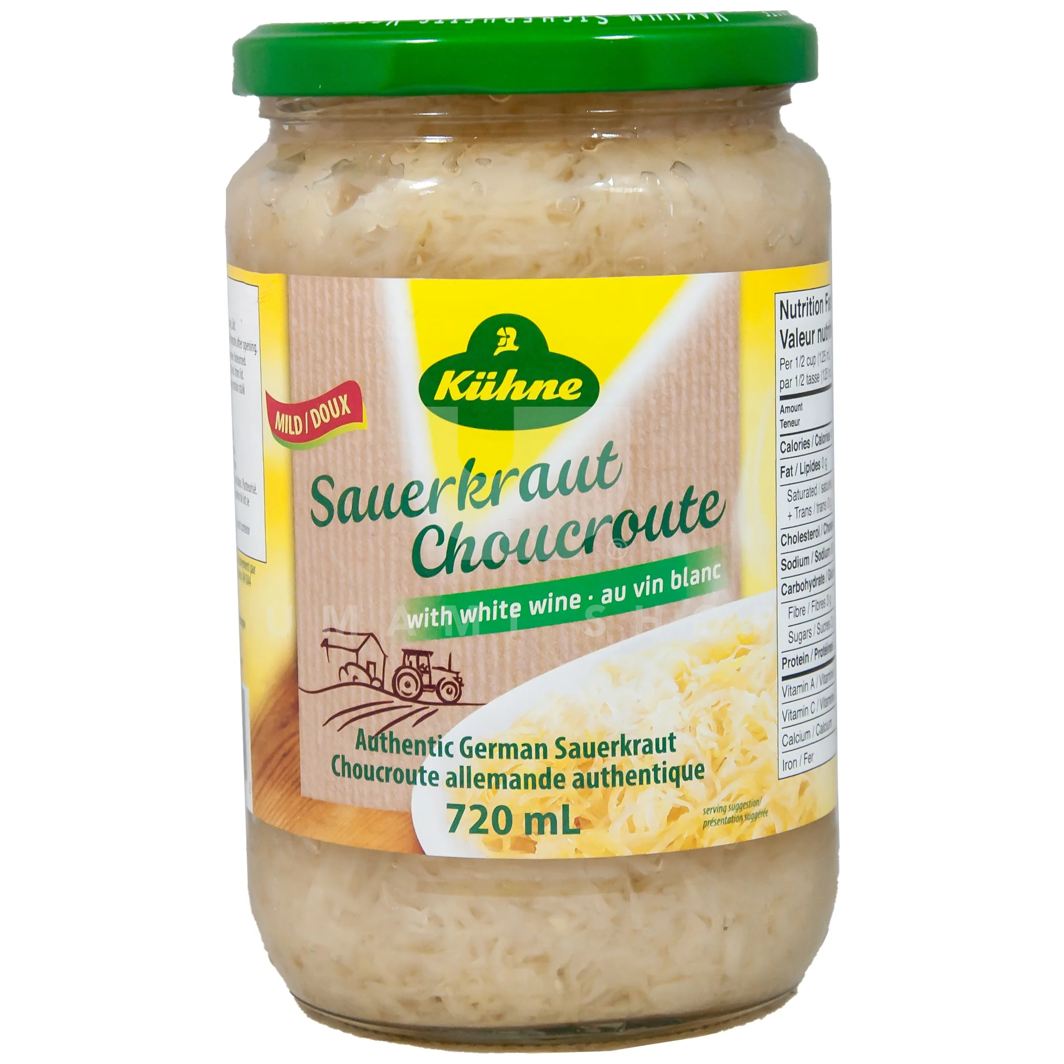 Sauerkraut w/ White Wine