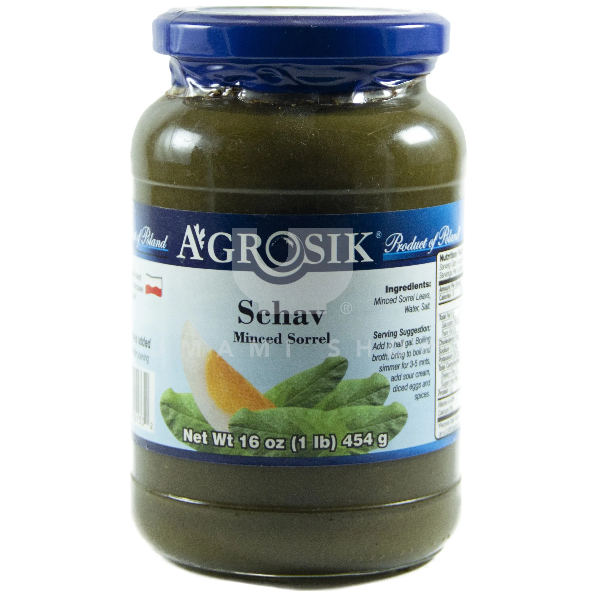 Schav Minced Sorrel