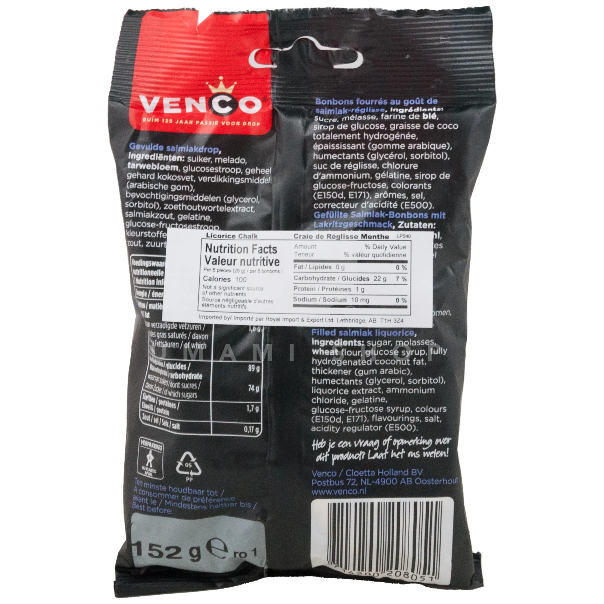 Licorice Chalk, Schoolkrijt - Image 2