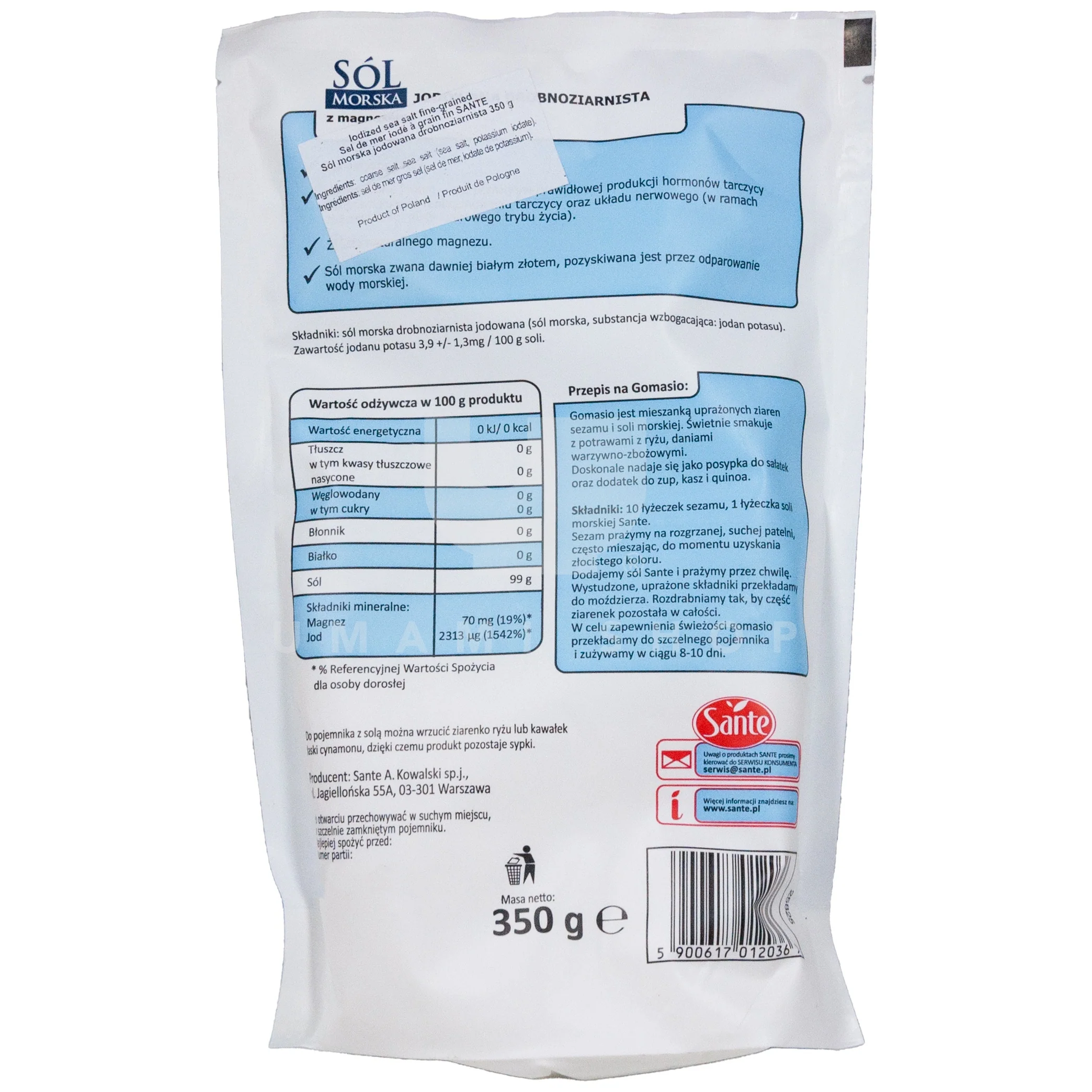 Sea Salt w/Magnesium - Image 2