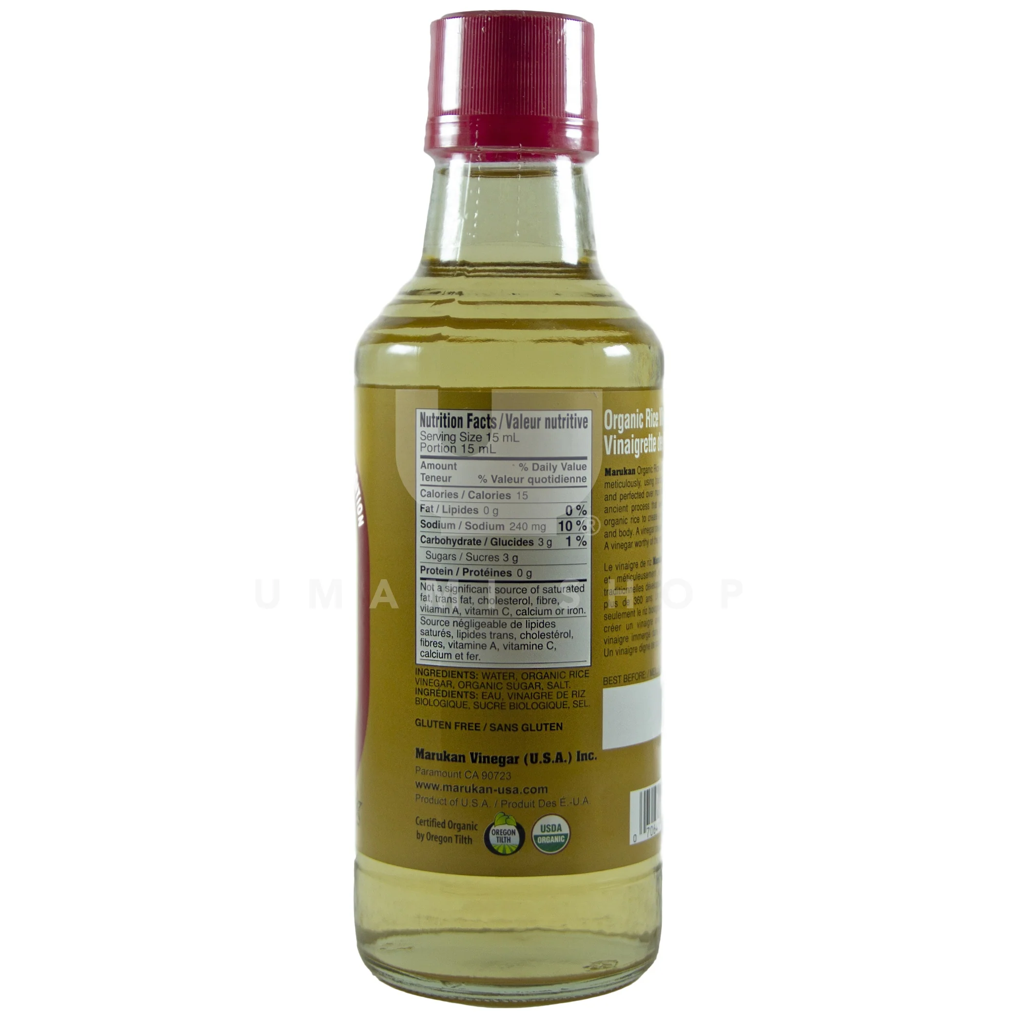 ORGANIC Rice Vinegar,Seasoned - Image 2