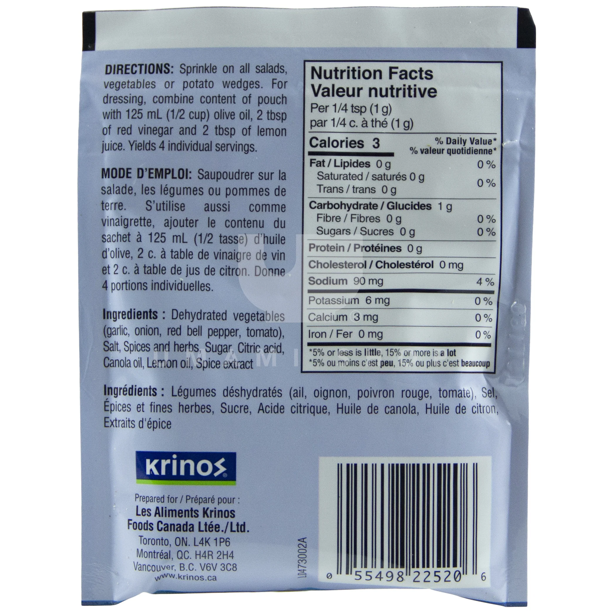 Seasoning Mix for Greek Salad - Image 2