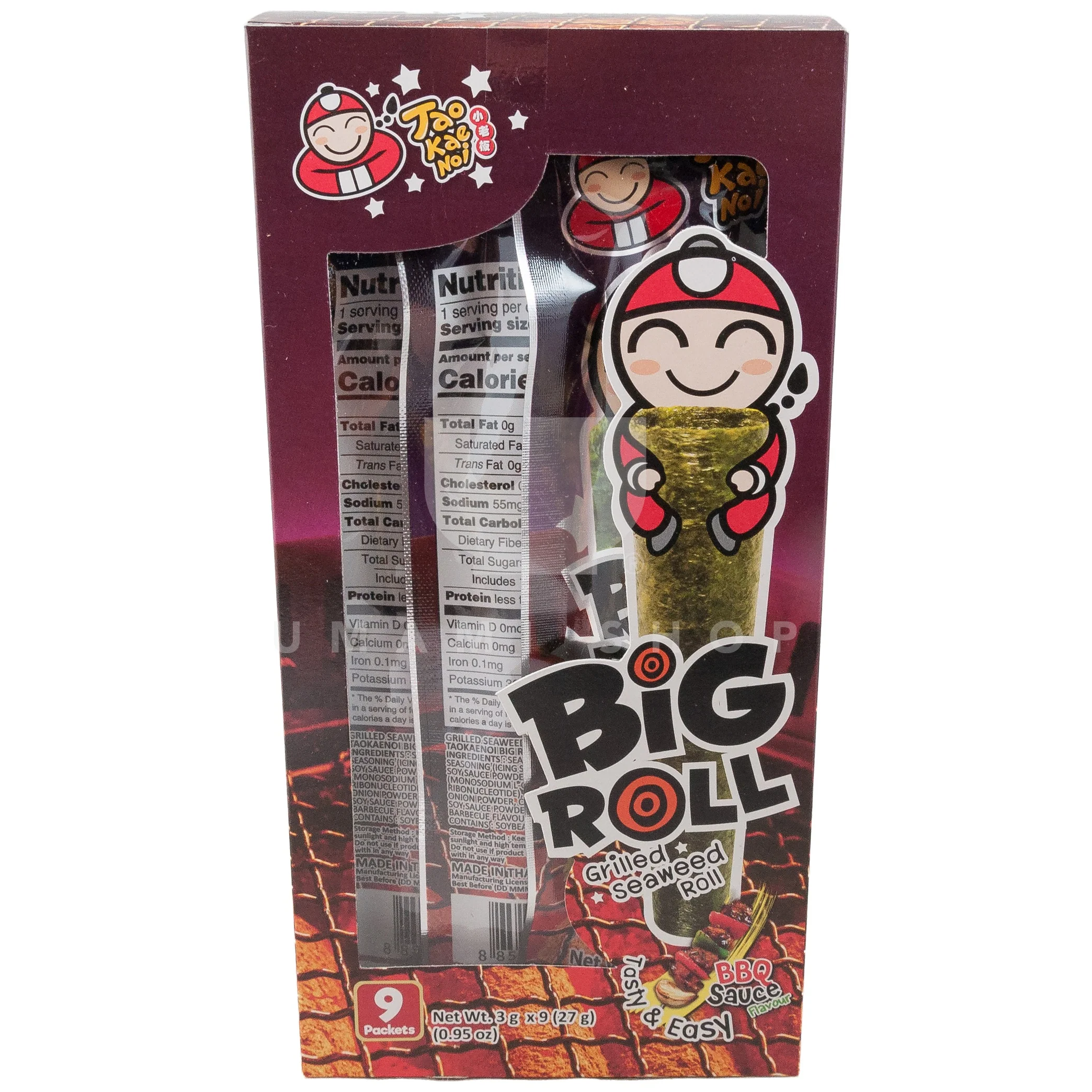 Seaweed Roll Snack BBQ (Box)