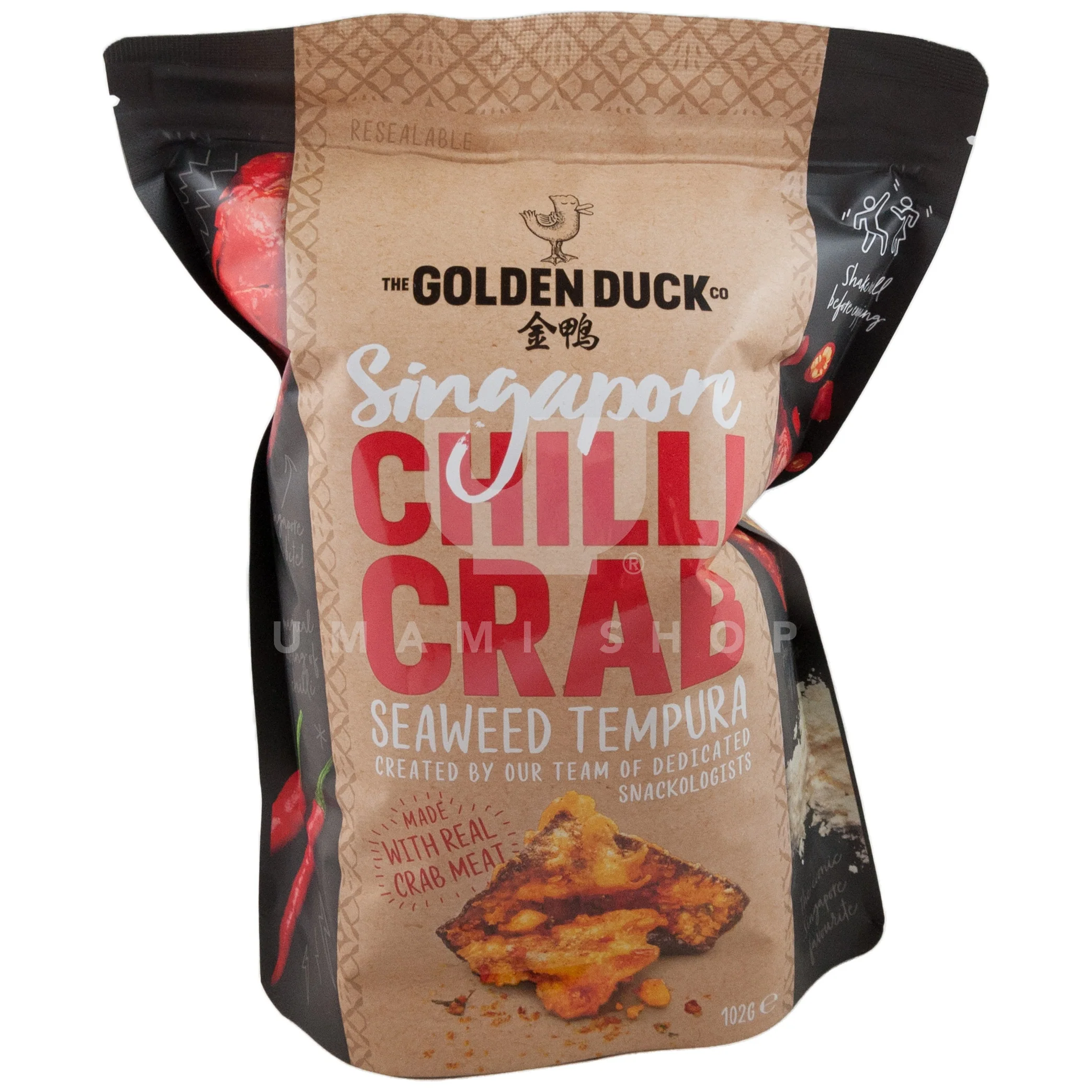 Seaweed Tempura Chili Crab