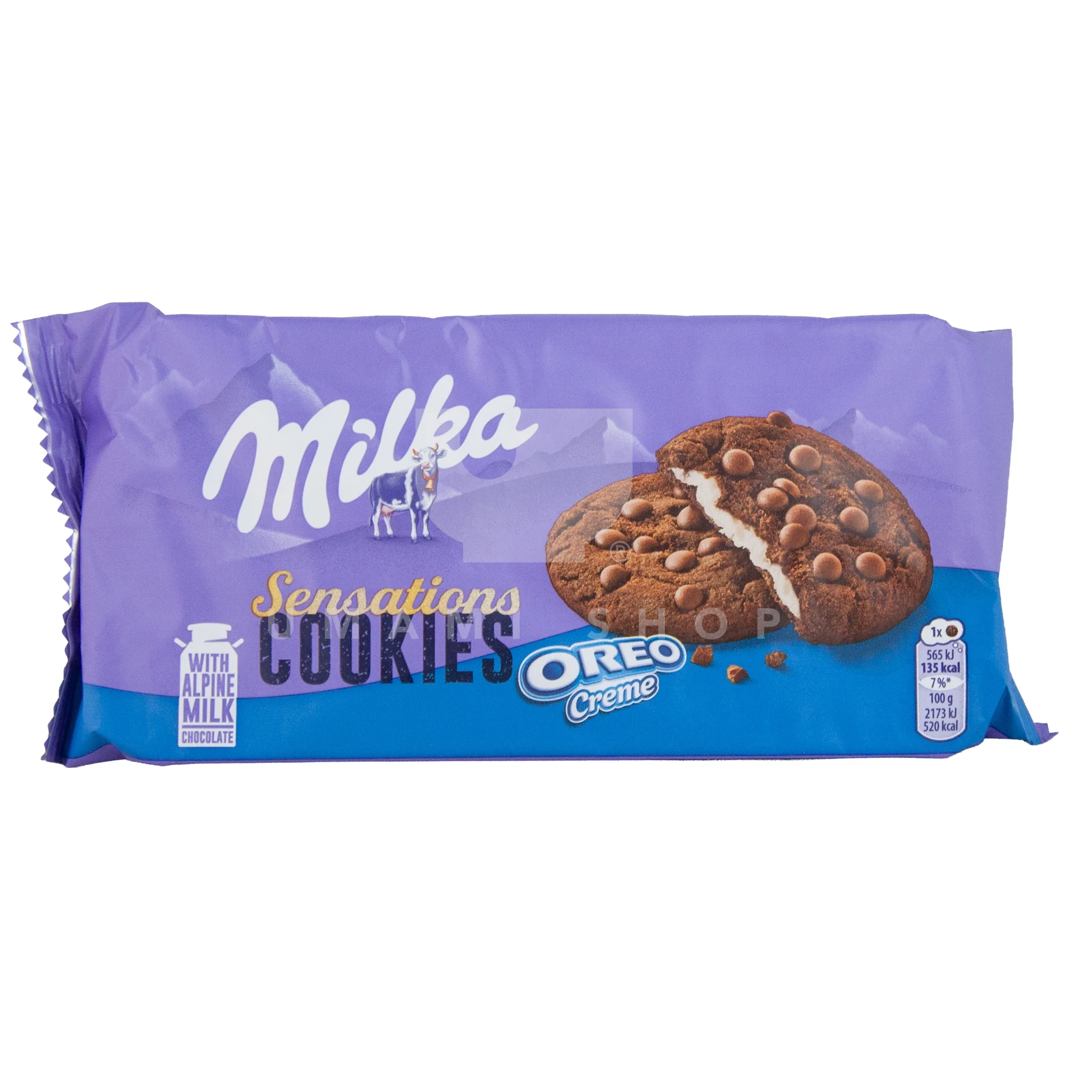 Sensations Cookies w/Alpine Milk "Oreo"