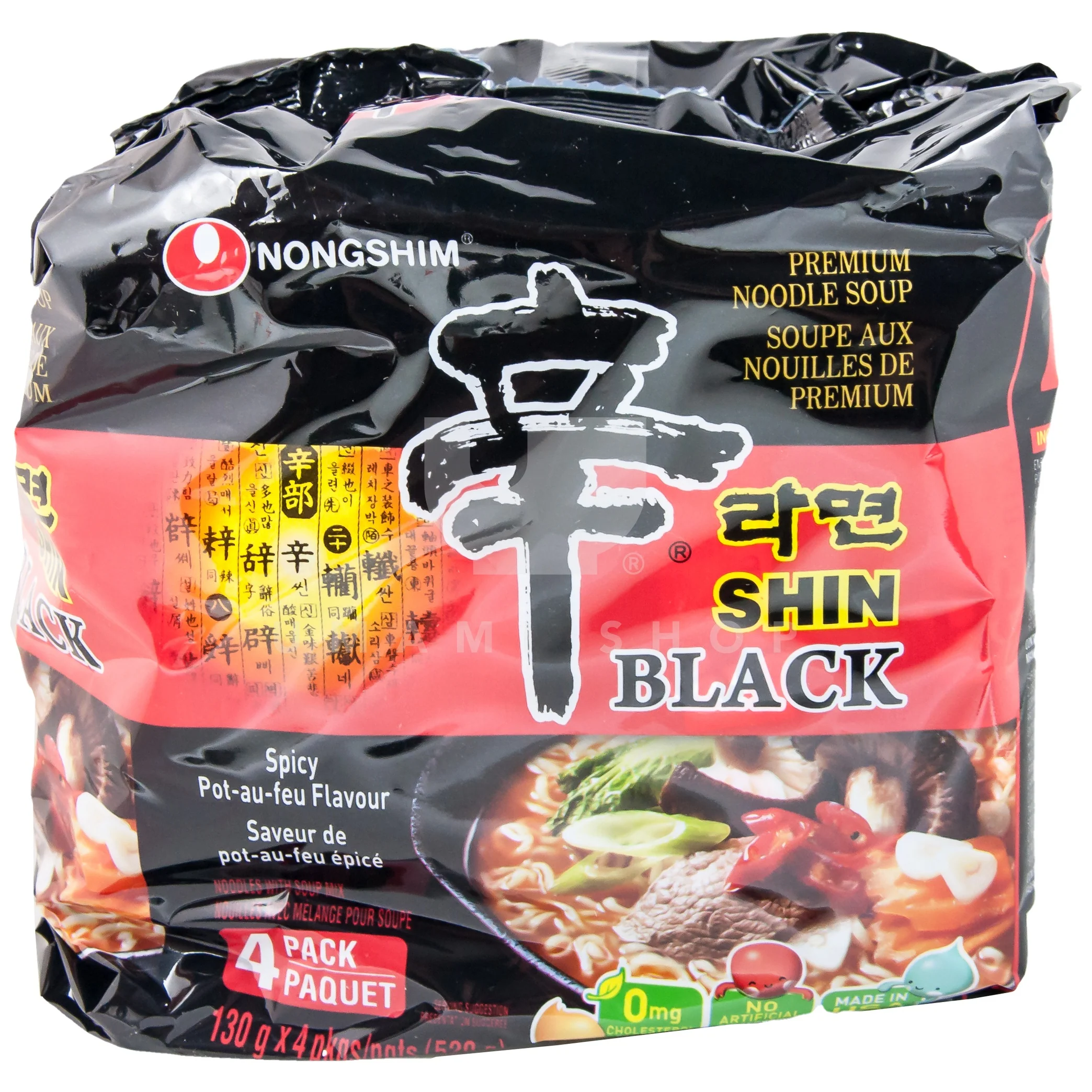 Shin Ramyun Black 4 Pack