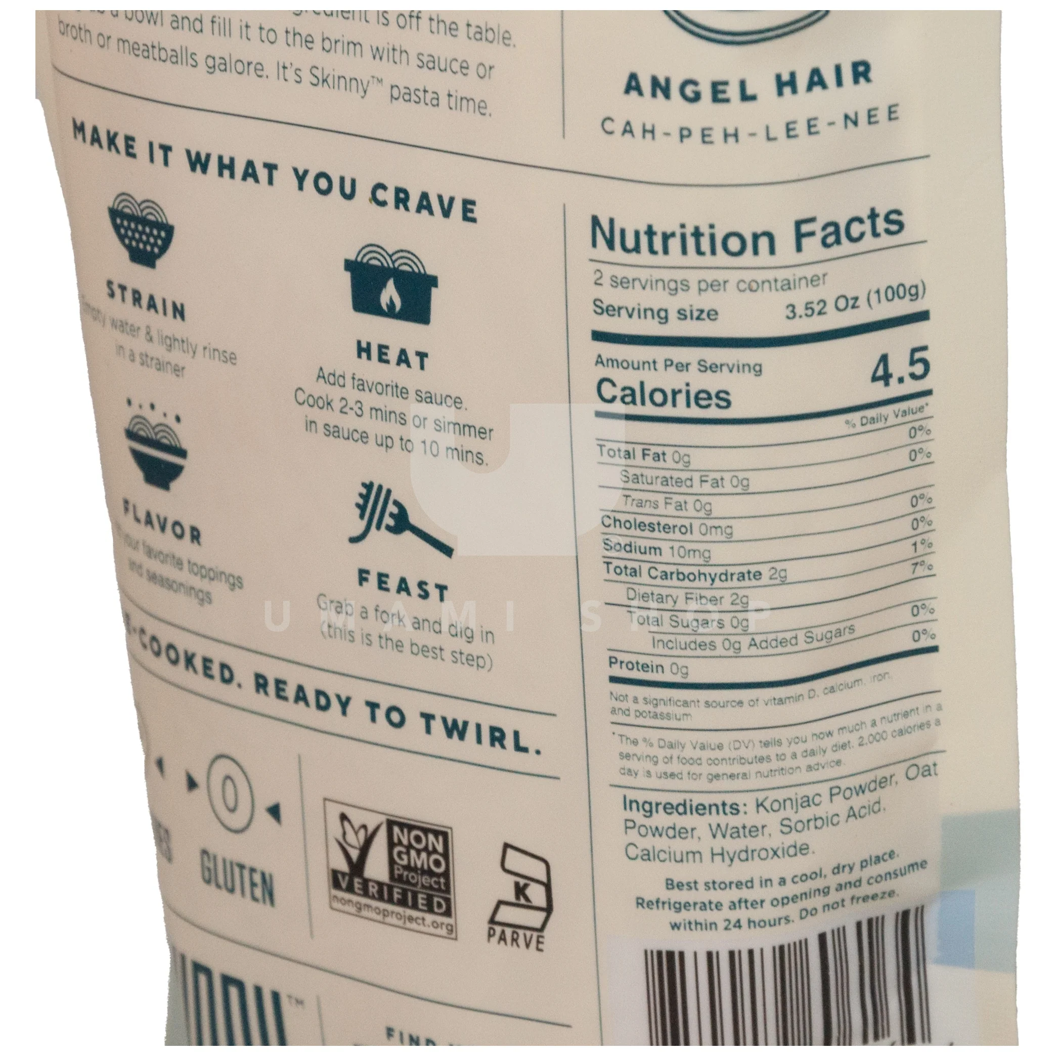 Skinny Pasta Angel Hair (GF,V) - Image 2