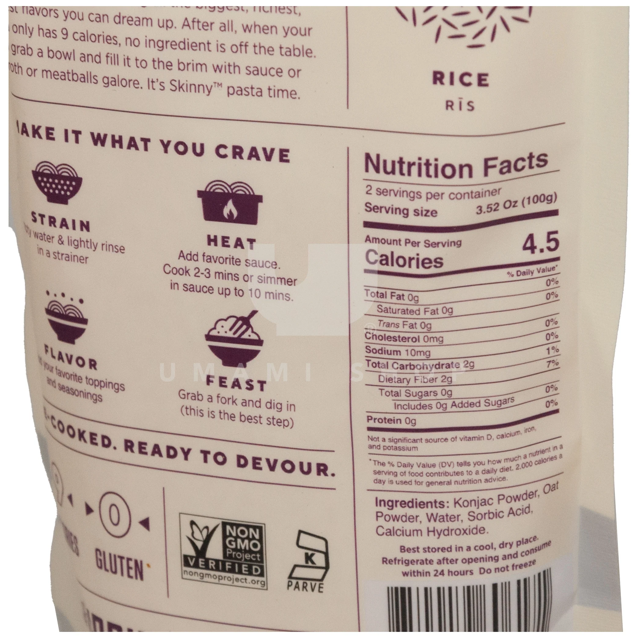 Skinny Pasta Rice (GF,V) - Image 2