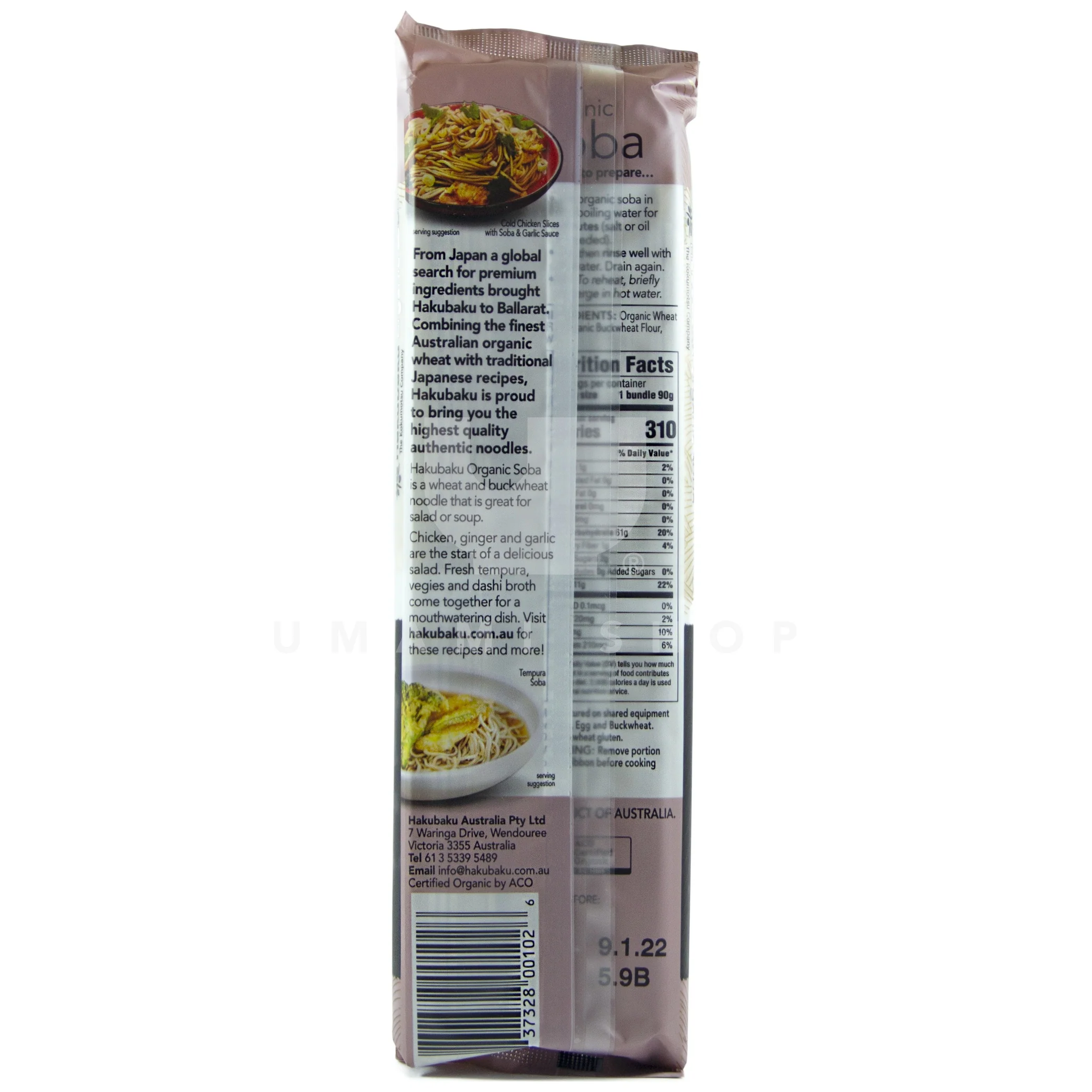 ORGANIC Soba Noodles (Low Sodium) - Image 2