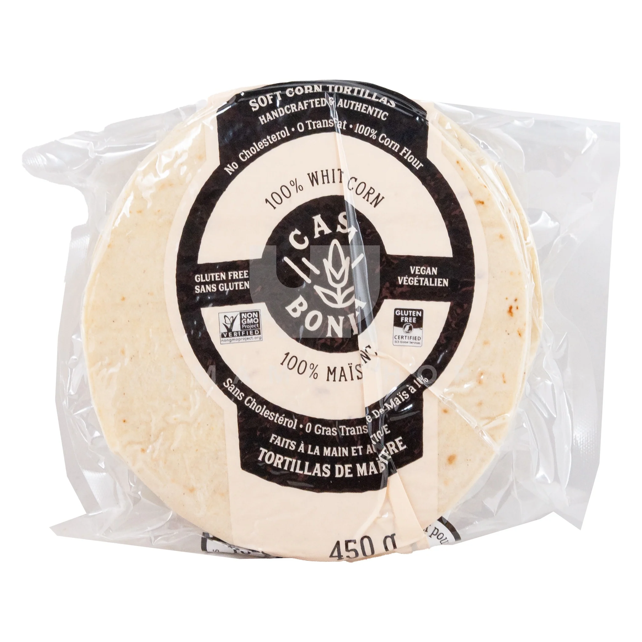 Soft Corn Tortillas White (GF,V)