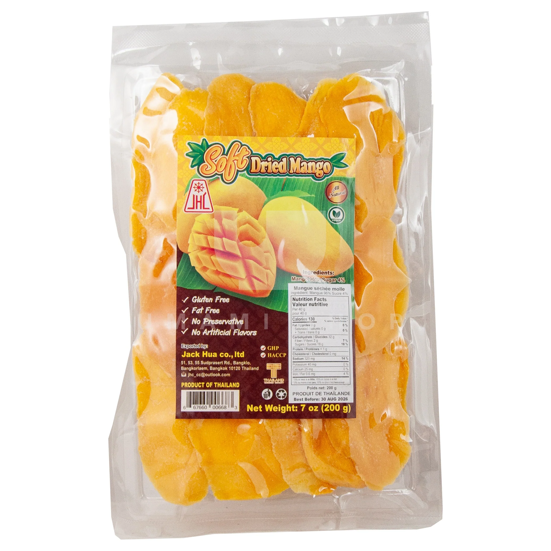 Soft Dried Thai Mango