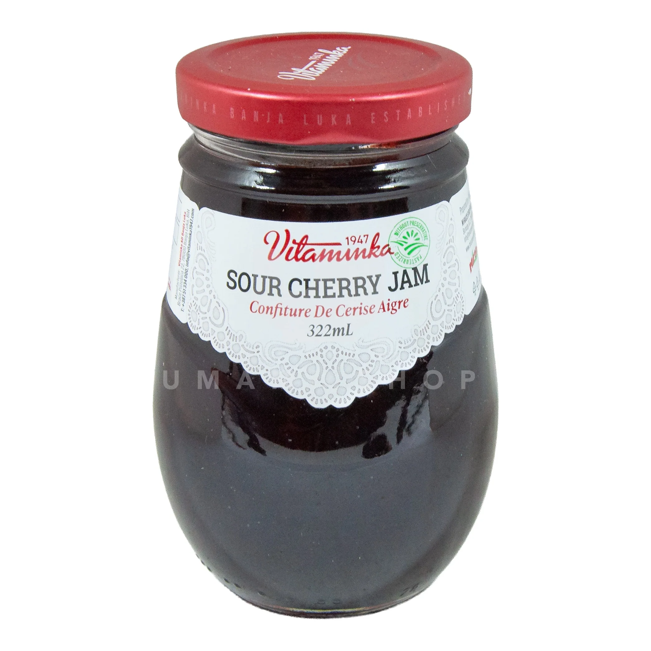 Sour Cherry Jam (No Preservatives)