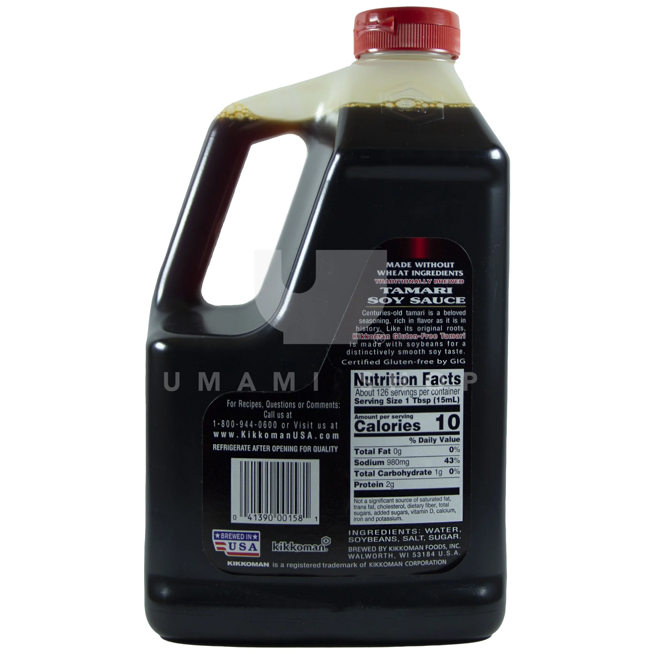 Soy Sauce Tamari (Gluten Free) 2xQuarts - Image 2