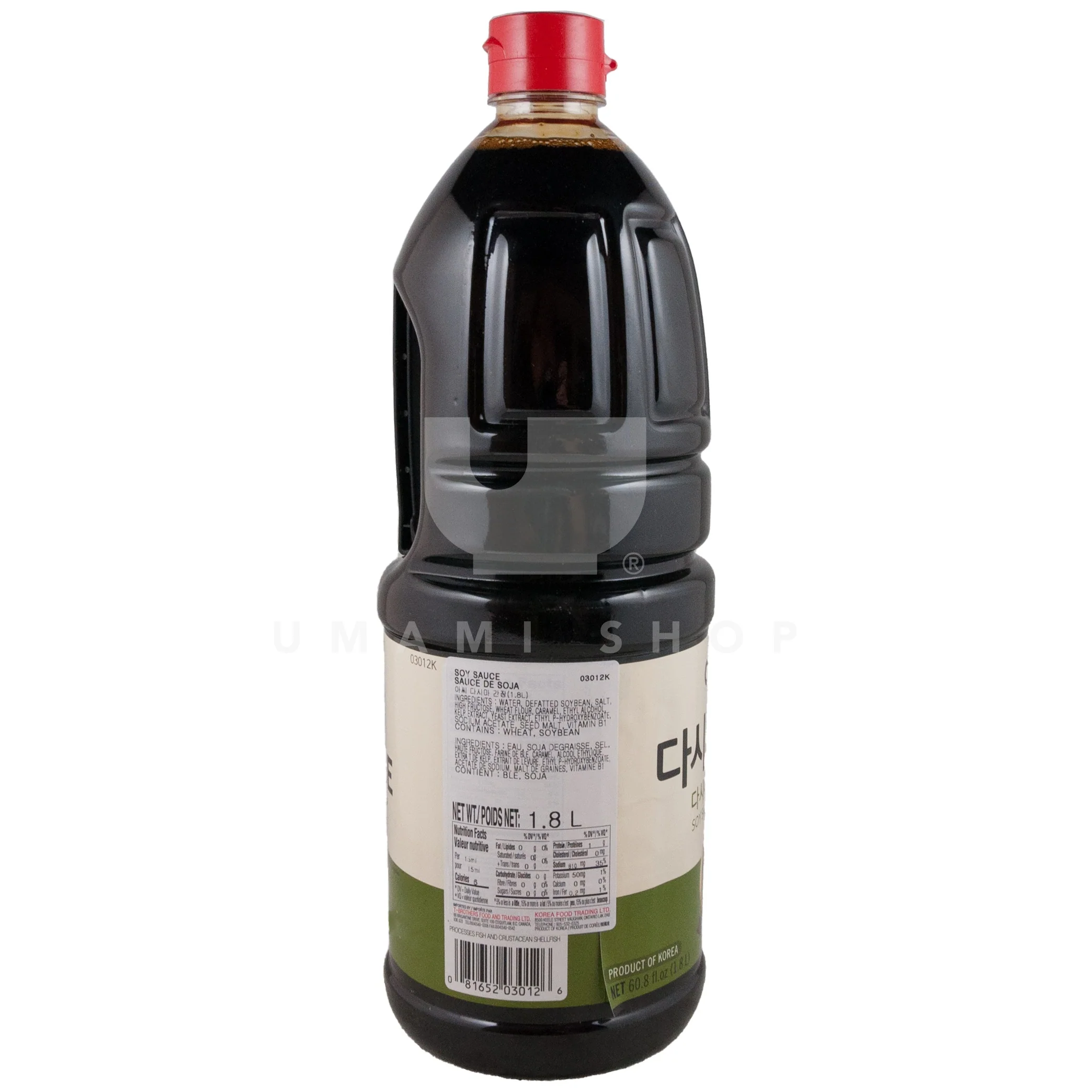 Soy Sauce w/Kelp 1.8L