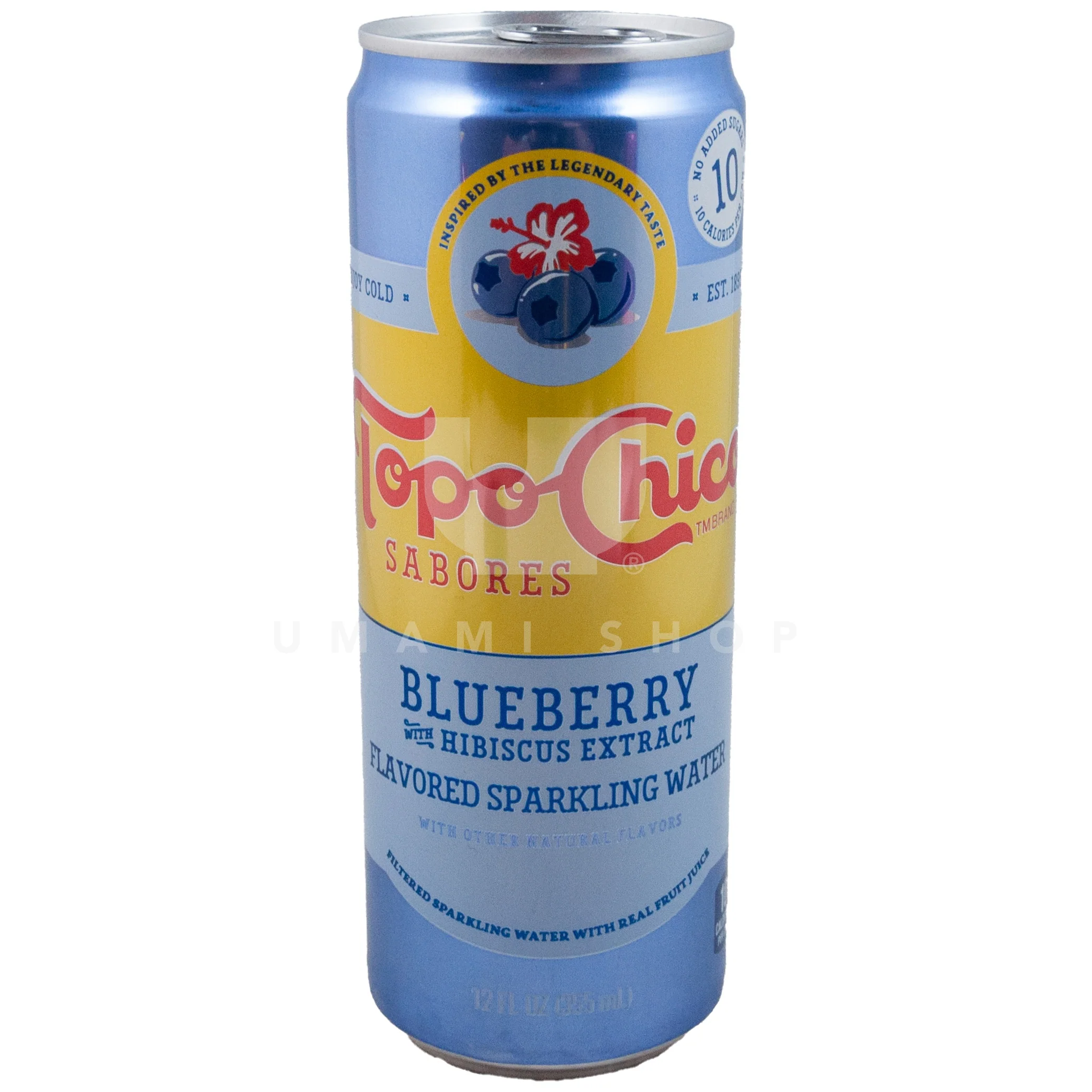 Sparkling Water Blueberry Hibiscus