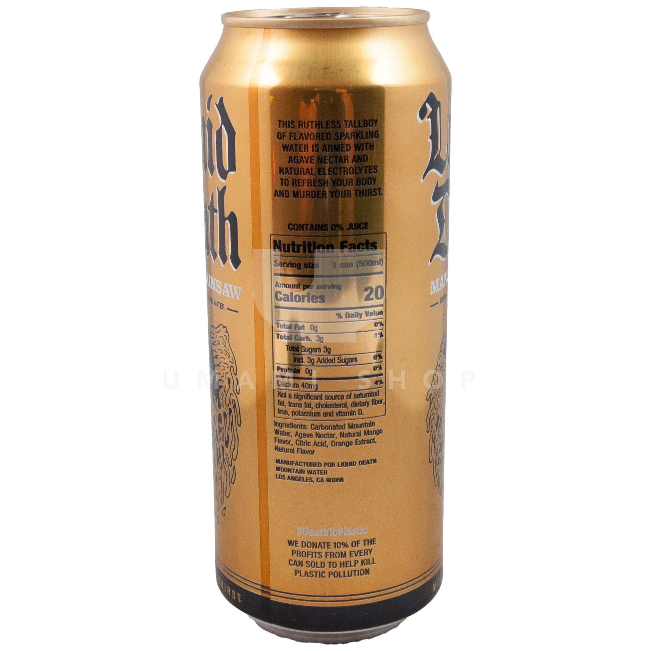 Sparkling Water Mango Chainsaw 16.9oz - Image 2