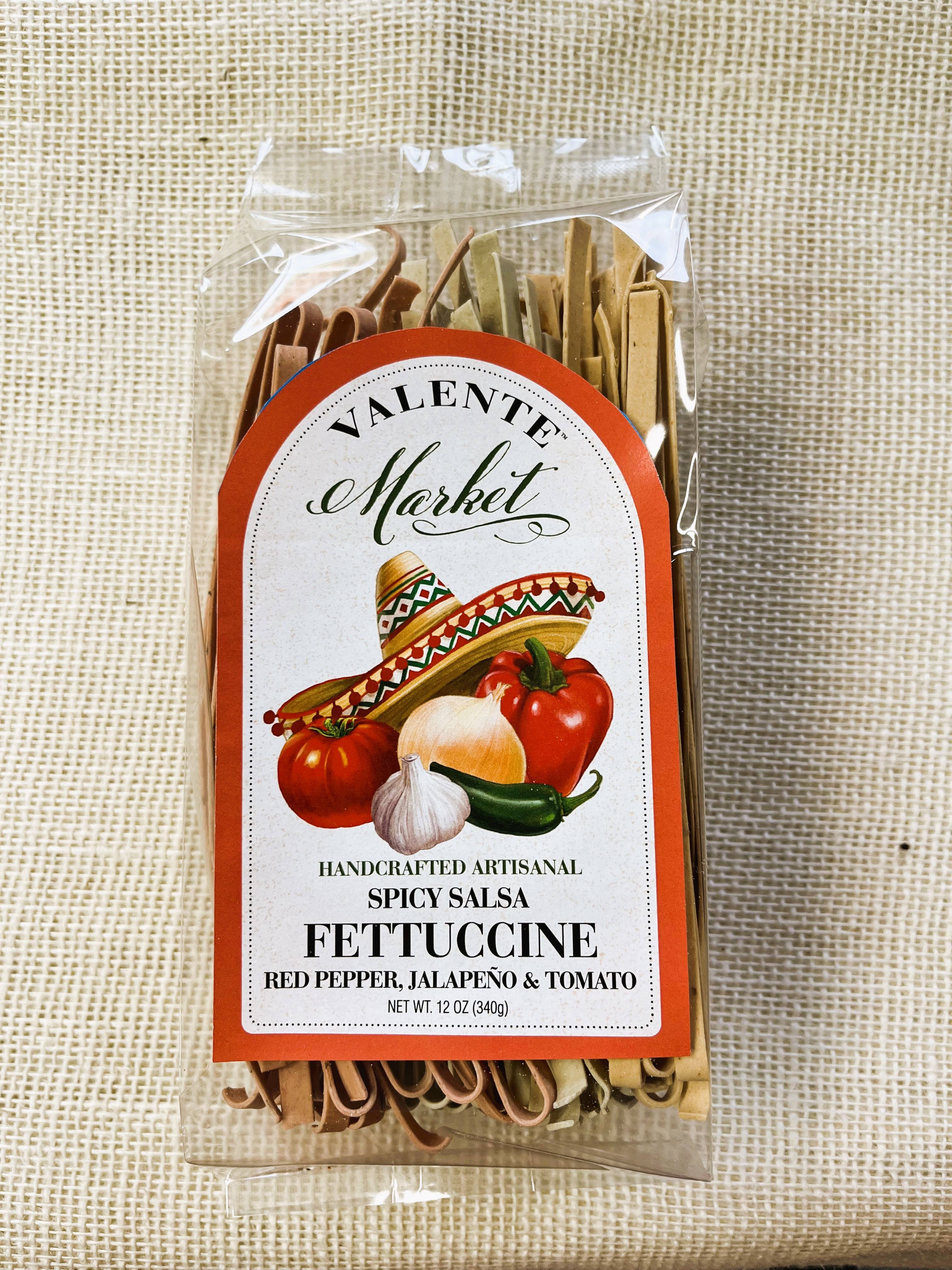 Spicy Salsa Fettuccine