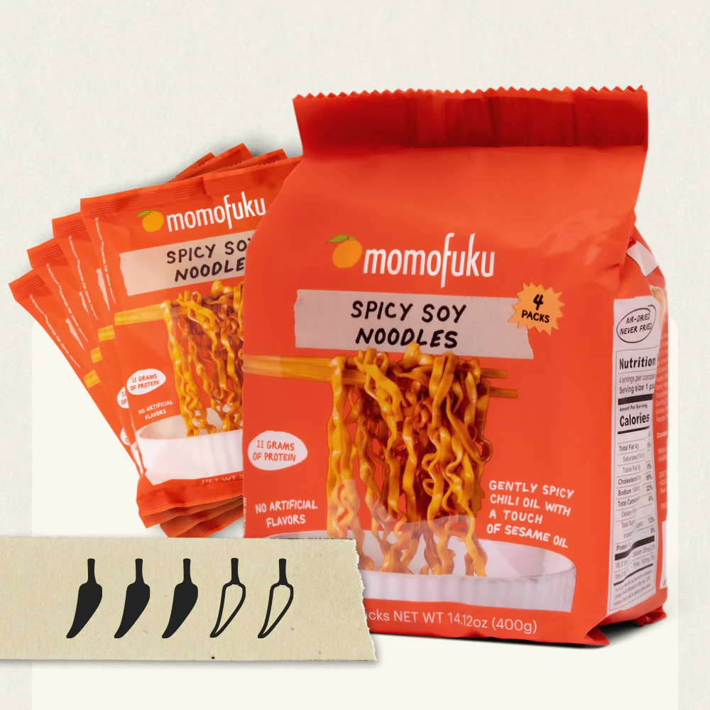 Spicy Soy Noodles | Instant Ramen | Noodles | Savory | Hot