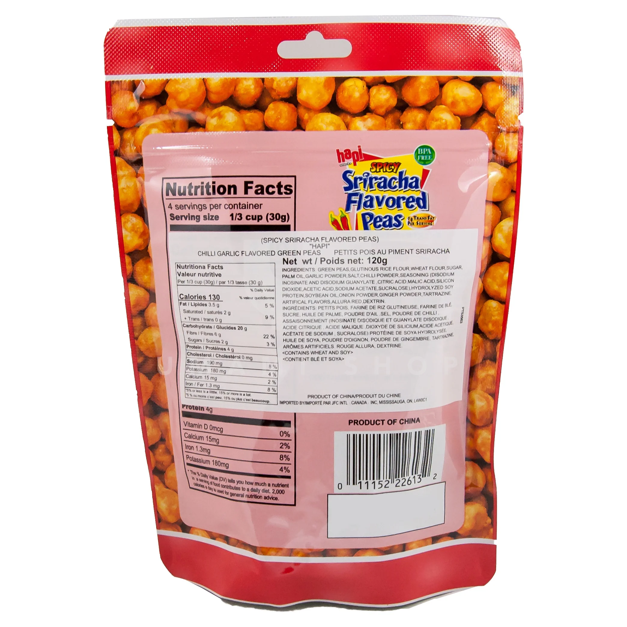 Spicy Sriracha Peas - Image 2