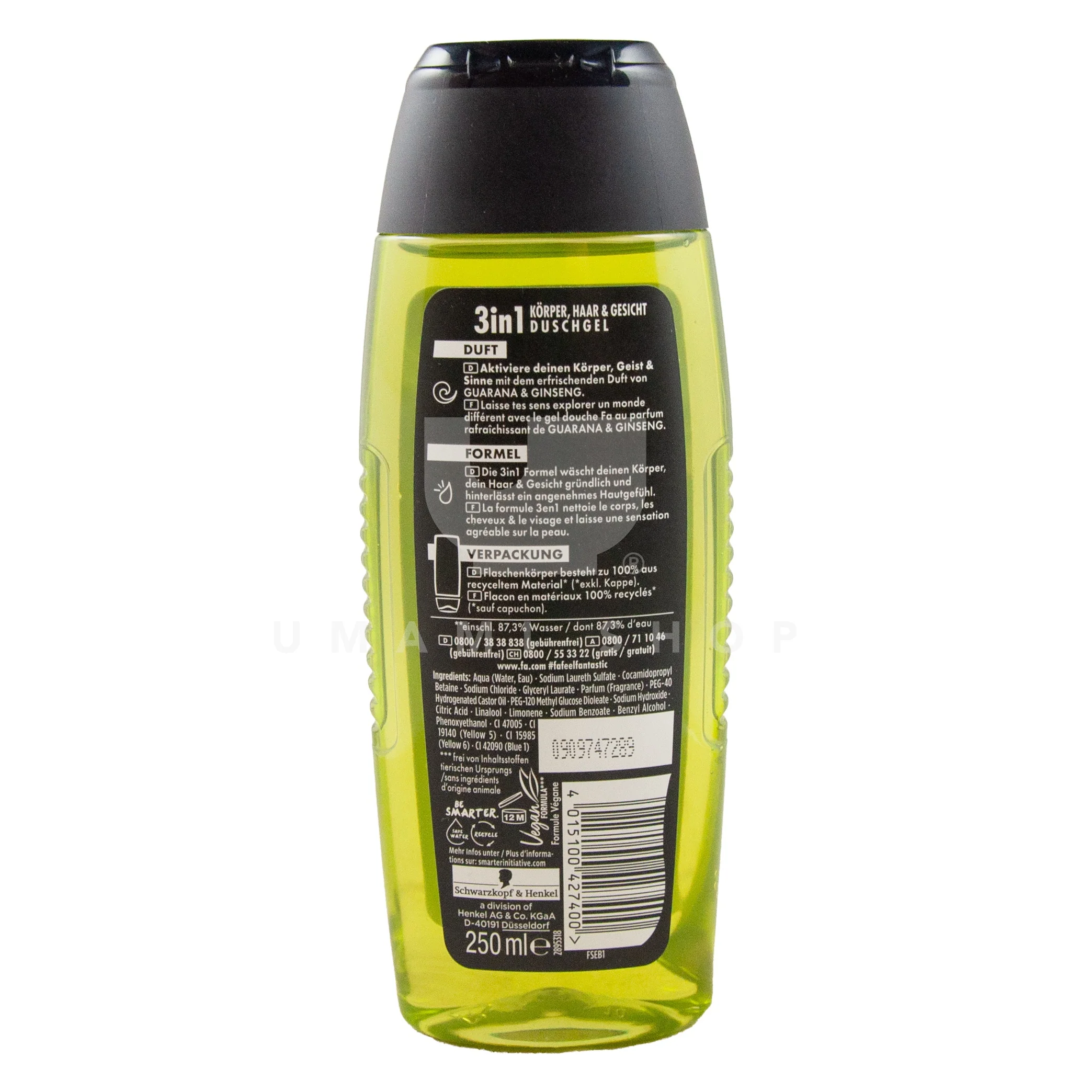 Sport Energy Boost Shower Gel - Image 2