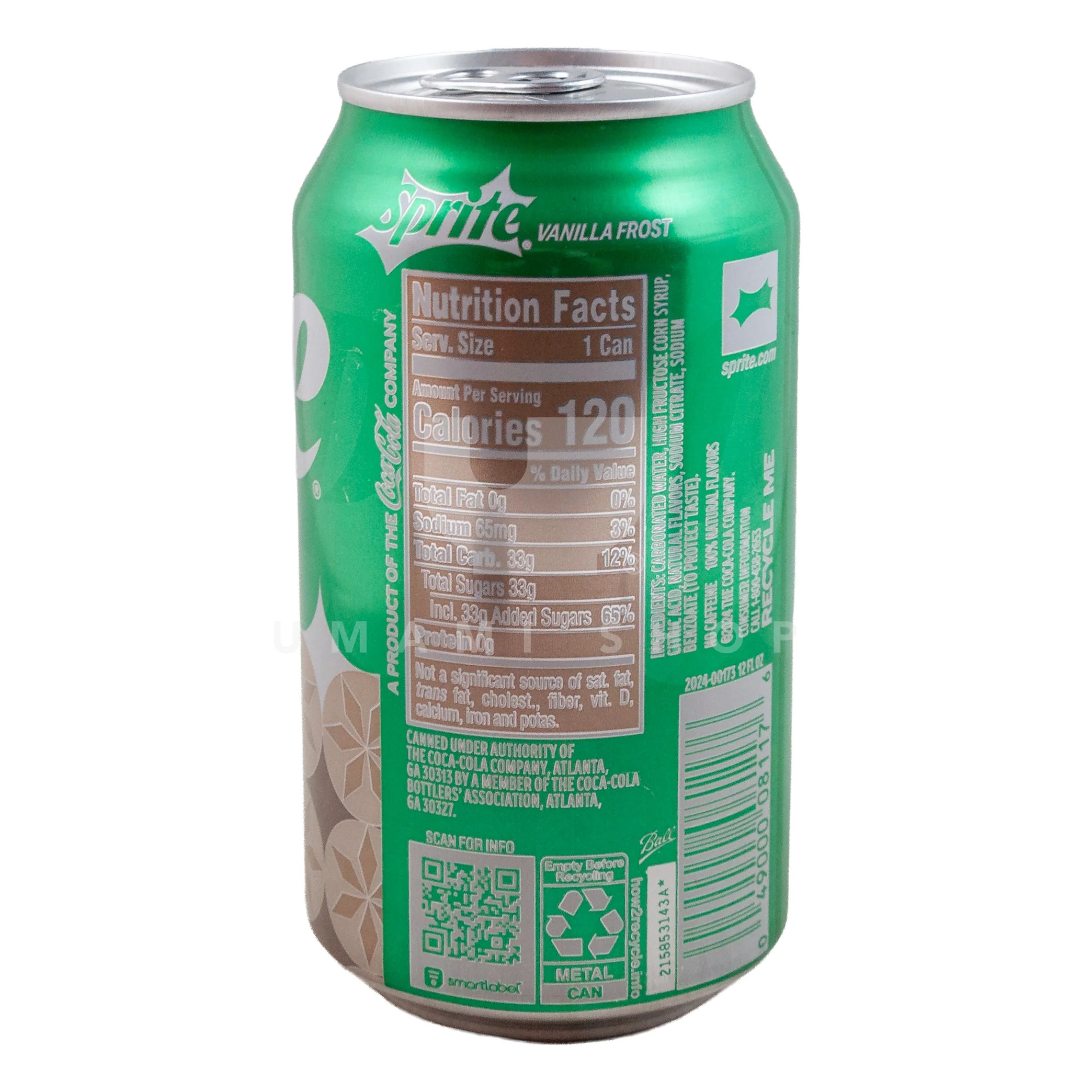 Sprite Lemon-Lime "Vanilla Frost" - Image 2