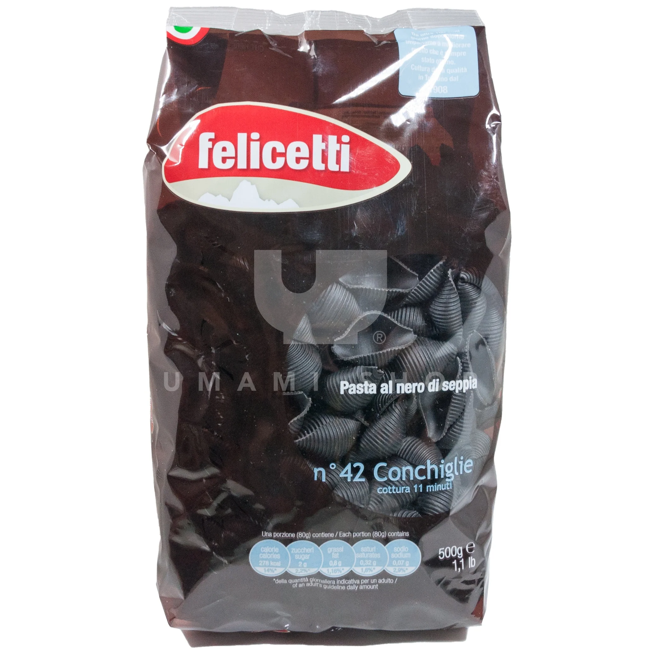 Squid Ink Conchiglie No 42