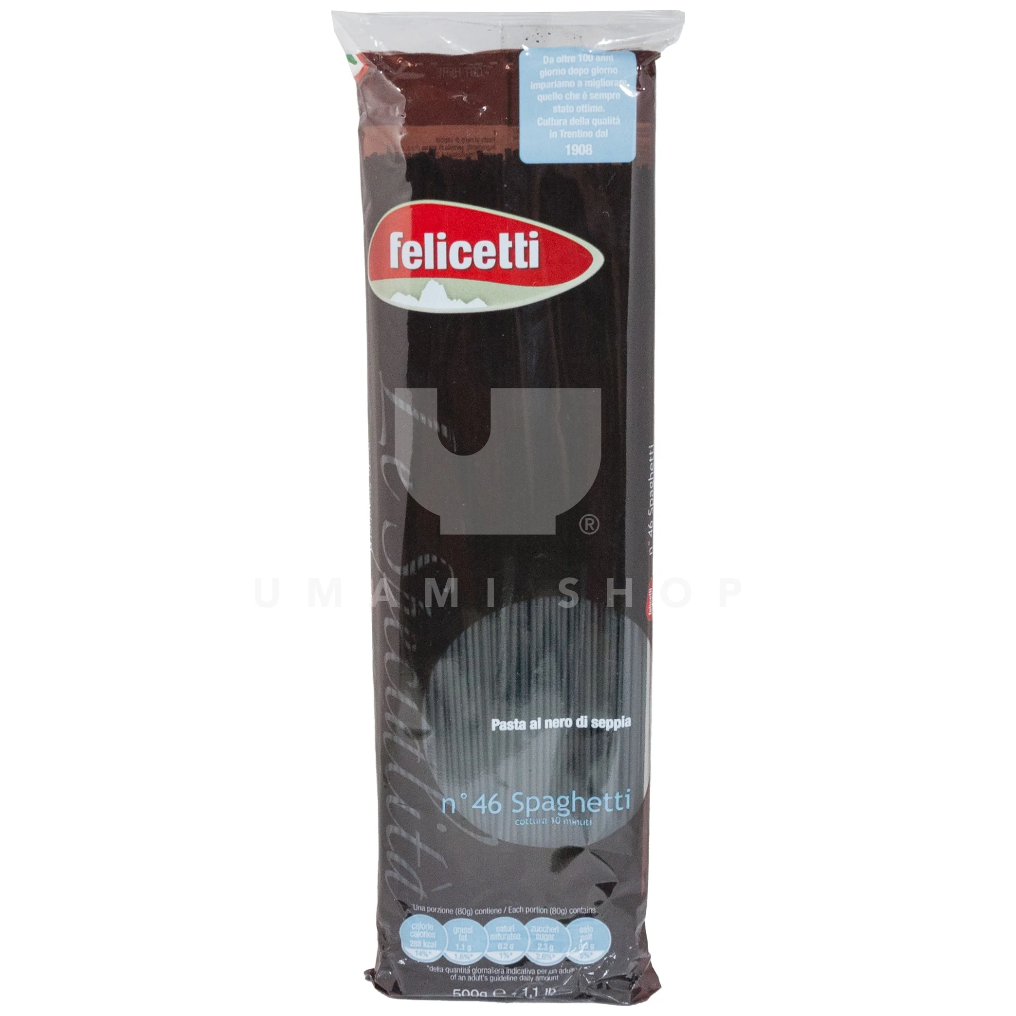 Squid Ink Spaghetti No 46