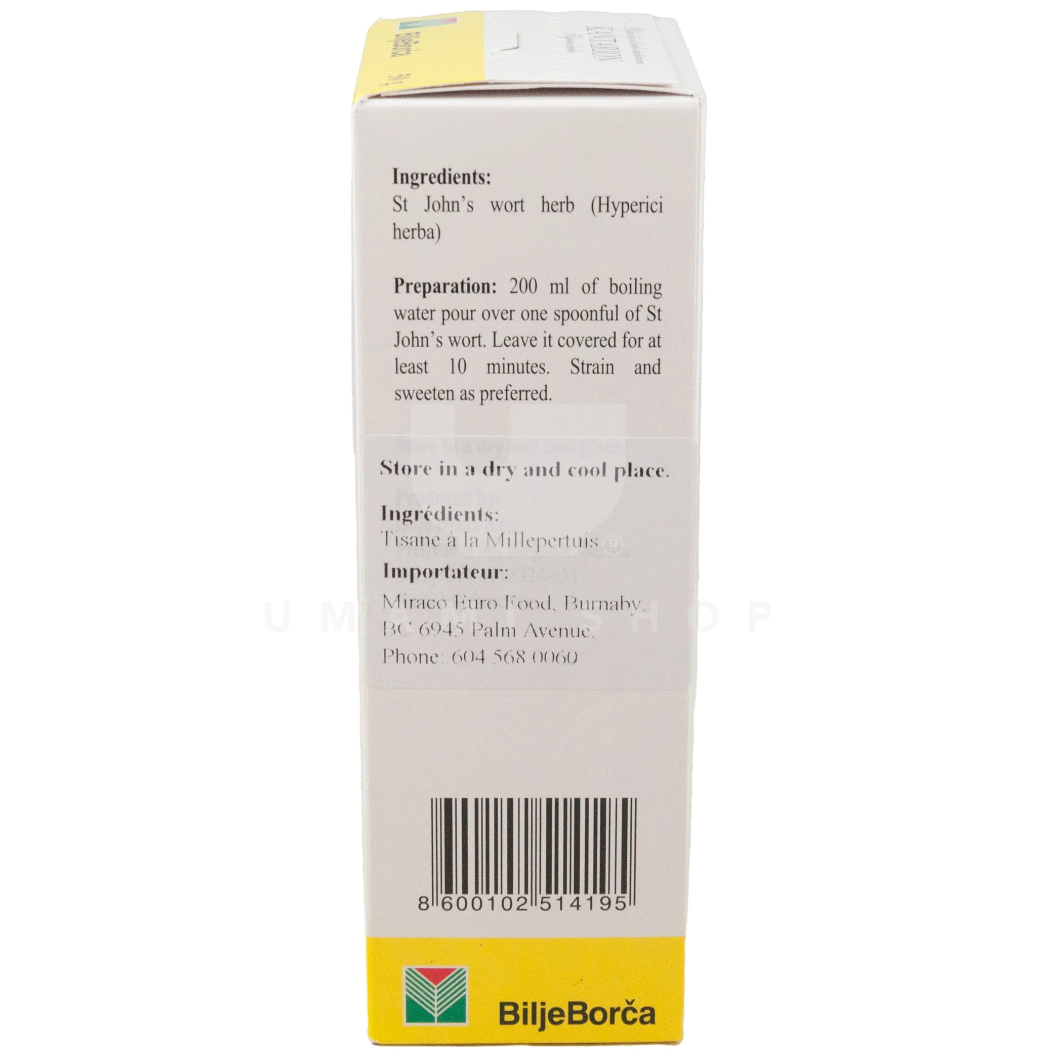 St John's Wort Loose Leaf Tea - Image 2