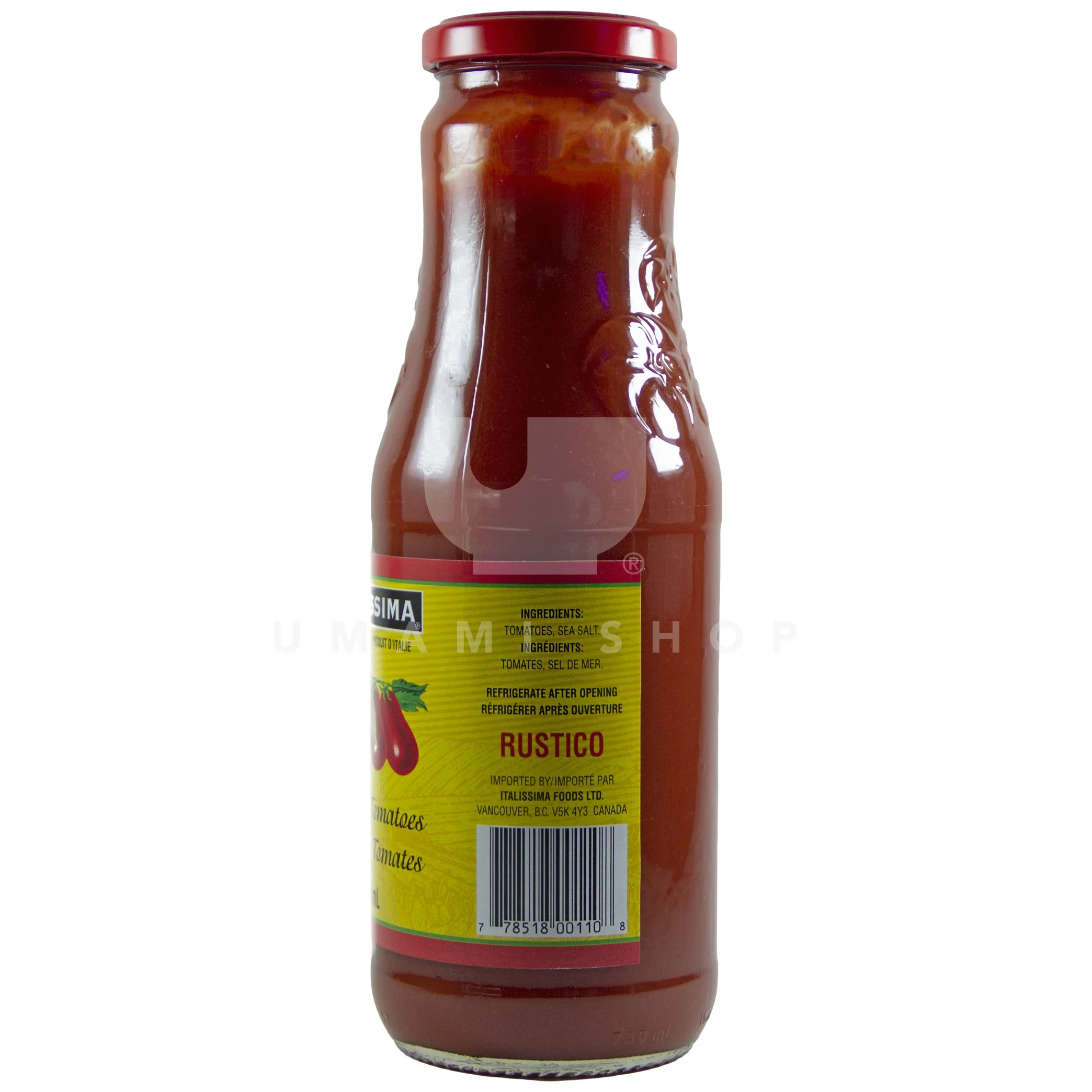Strained Tomatoes Rustico (Jar) - Image 2