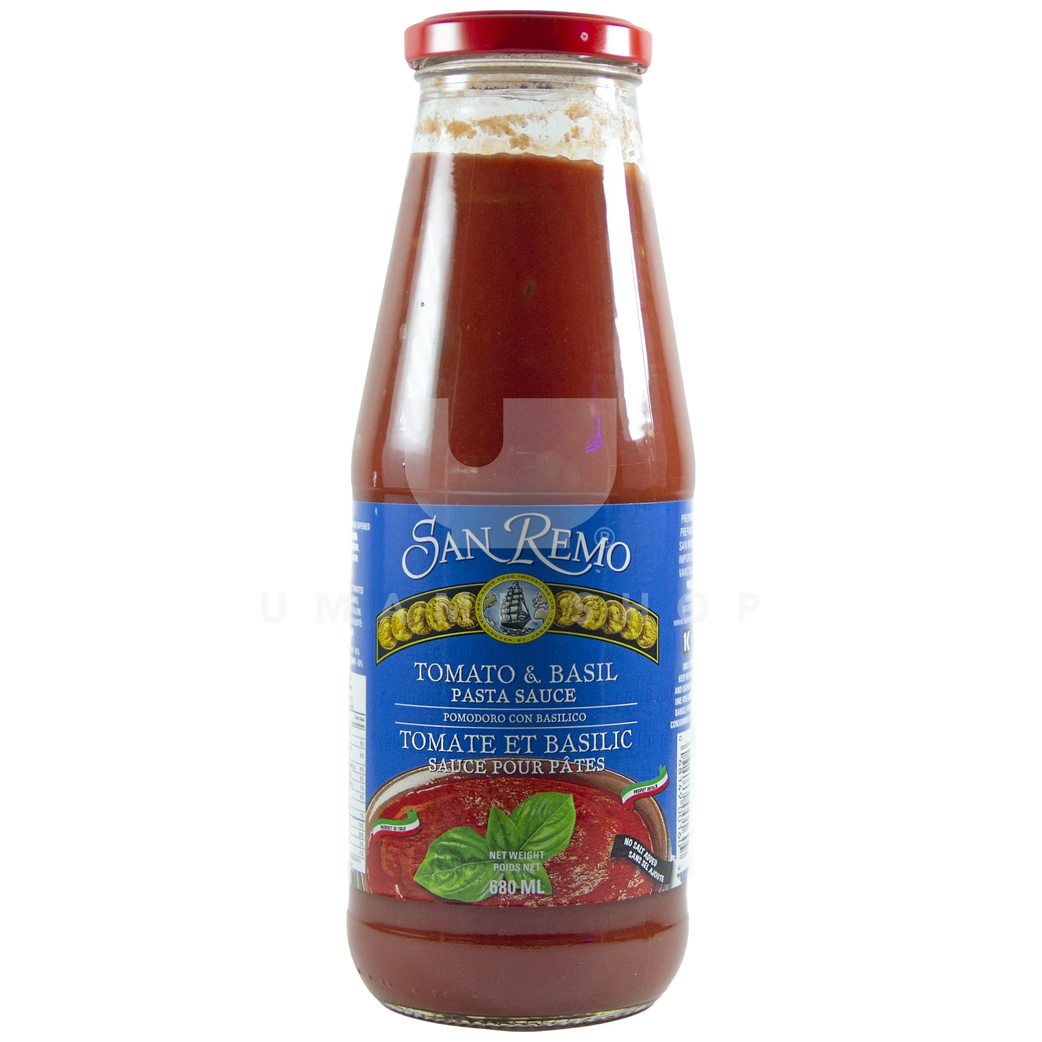 Strained Tomatoes w. Basil