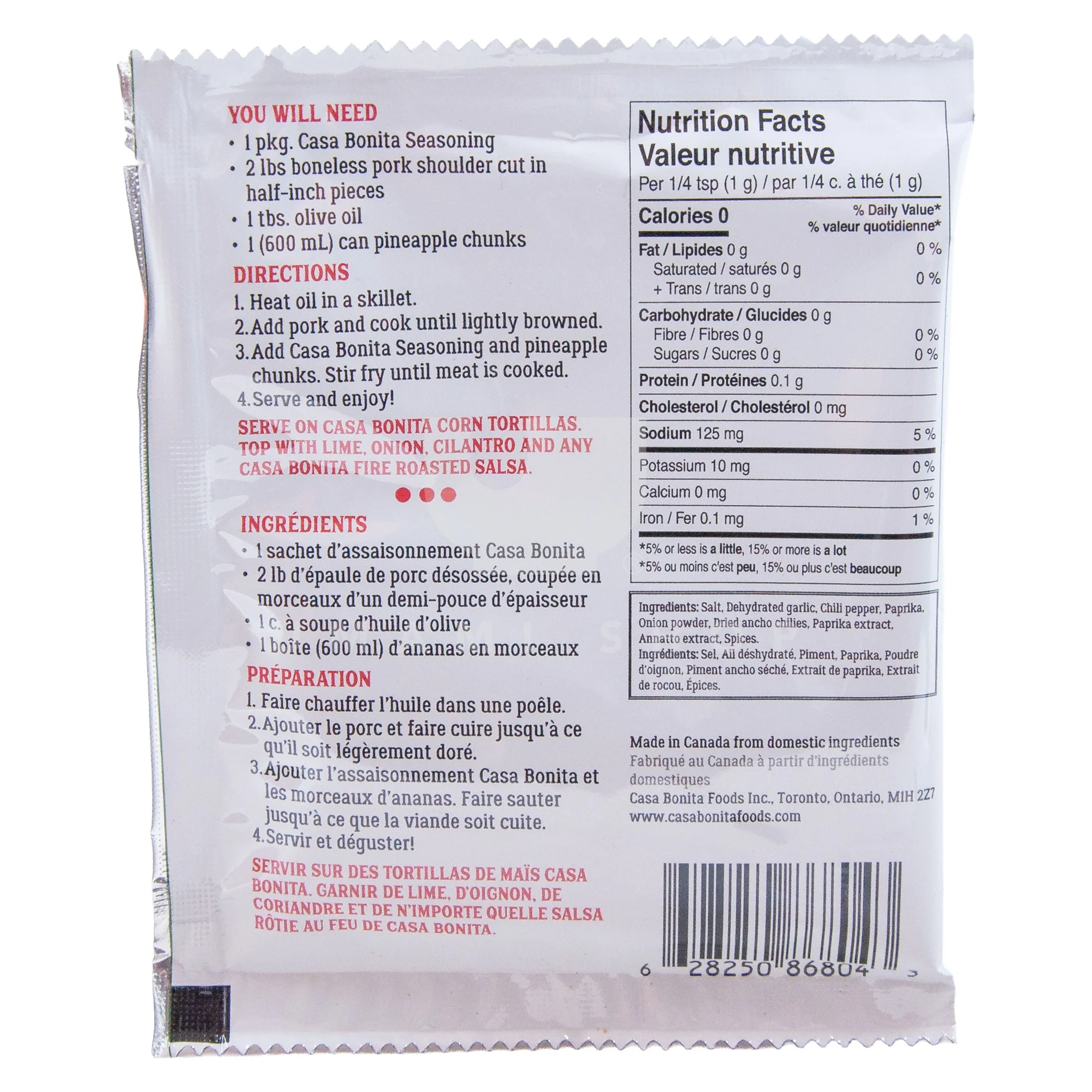 Street Tacos Seasoning "Al Pastor" (GF) - Image 2