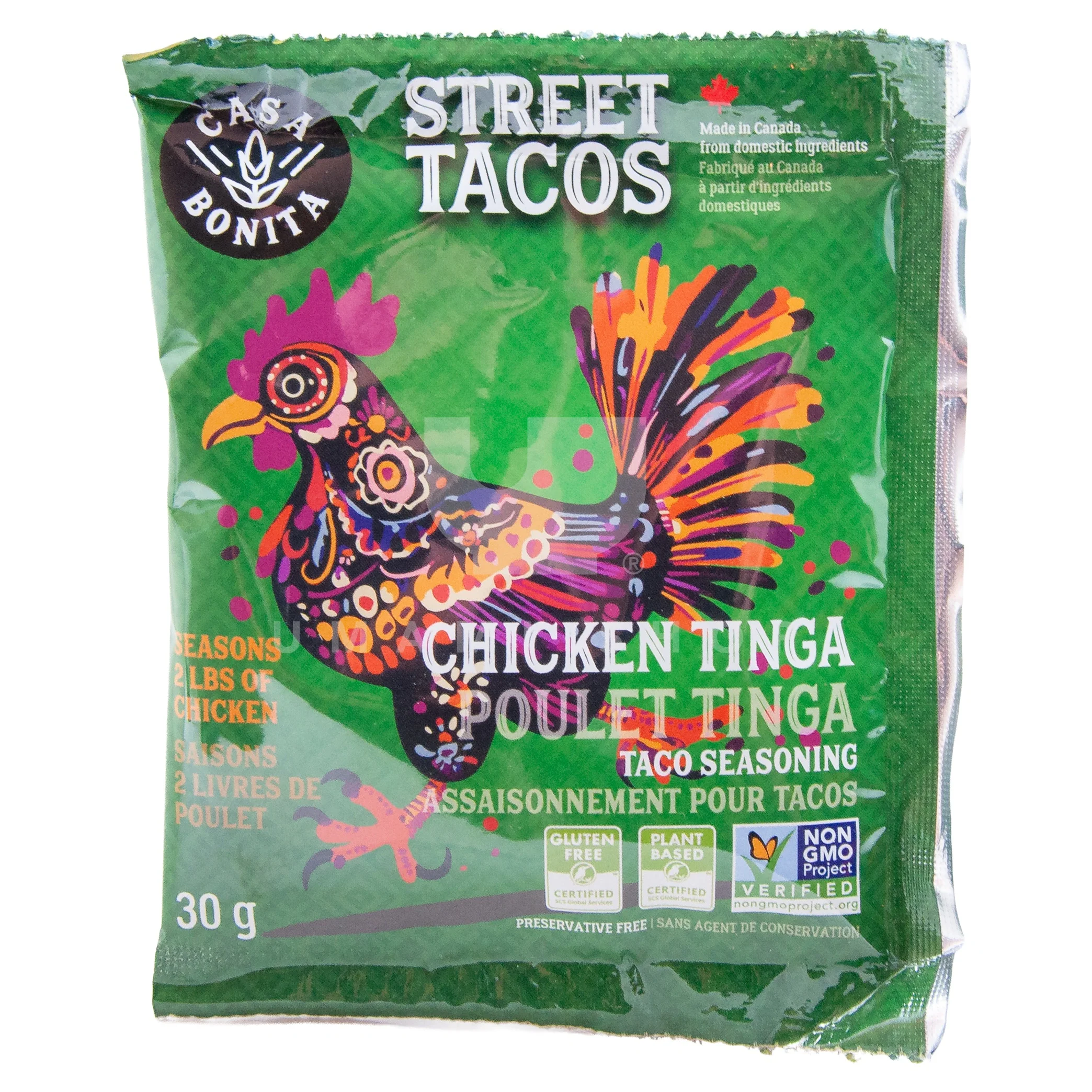 Street Tacos Seasoning "Chicken Tinga" (GF)