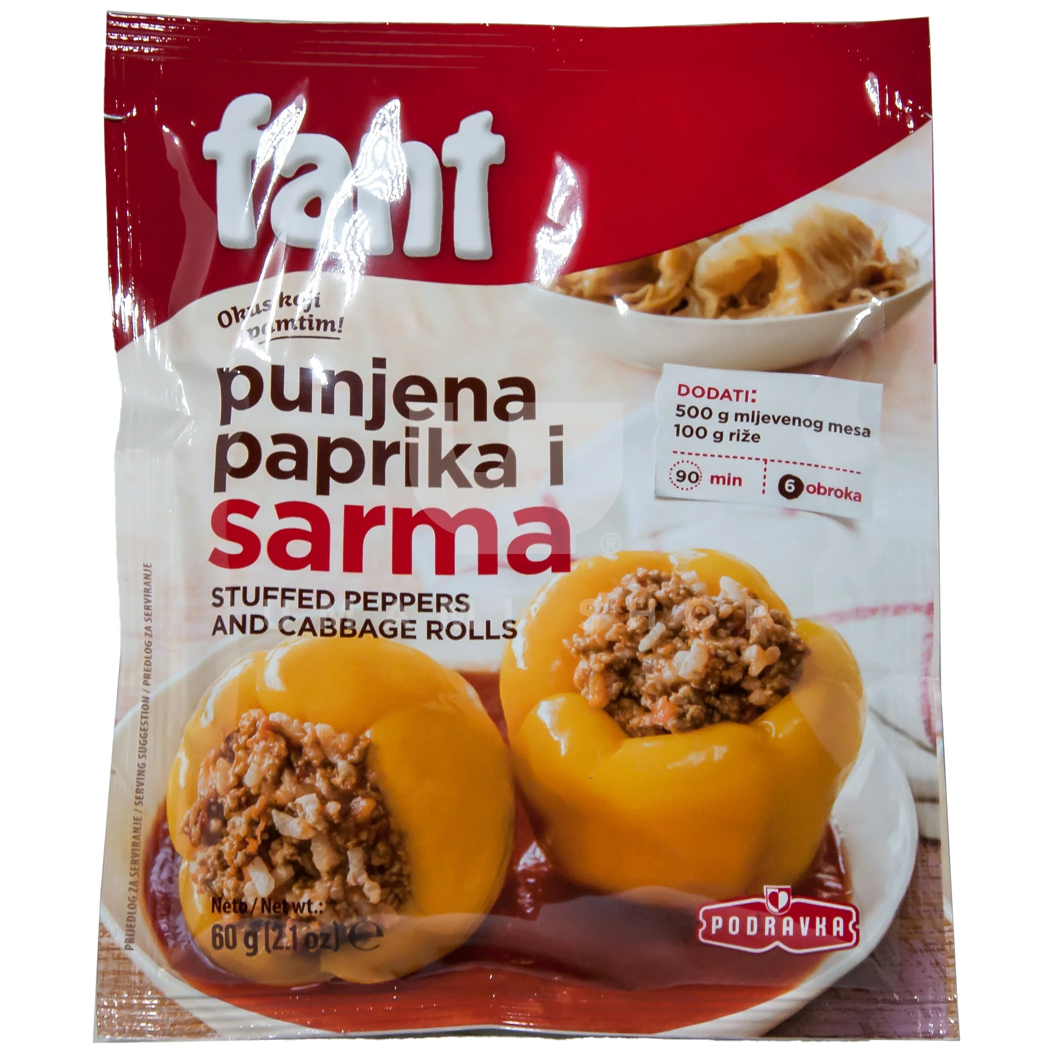 Fant Stuffed Peppers & Cabage Mix