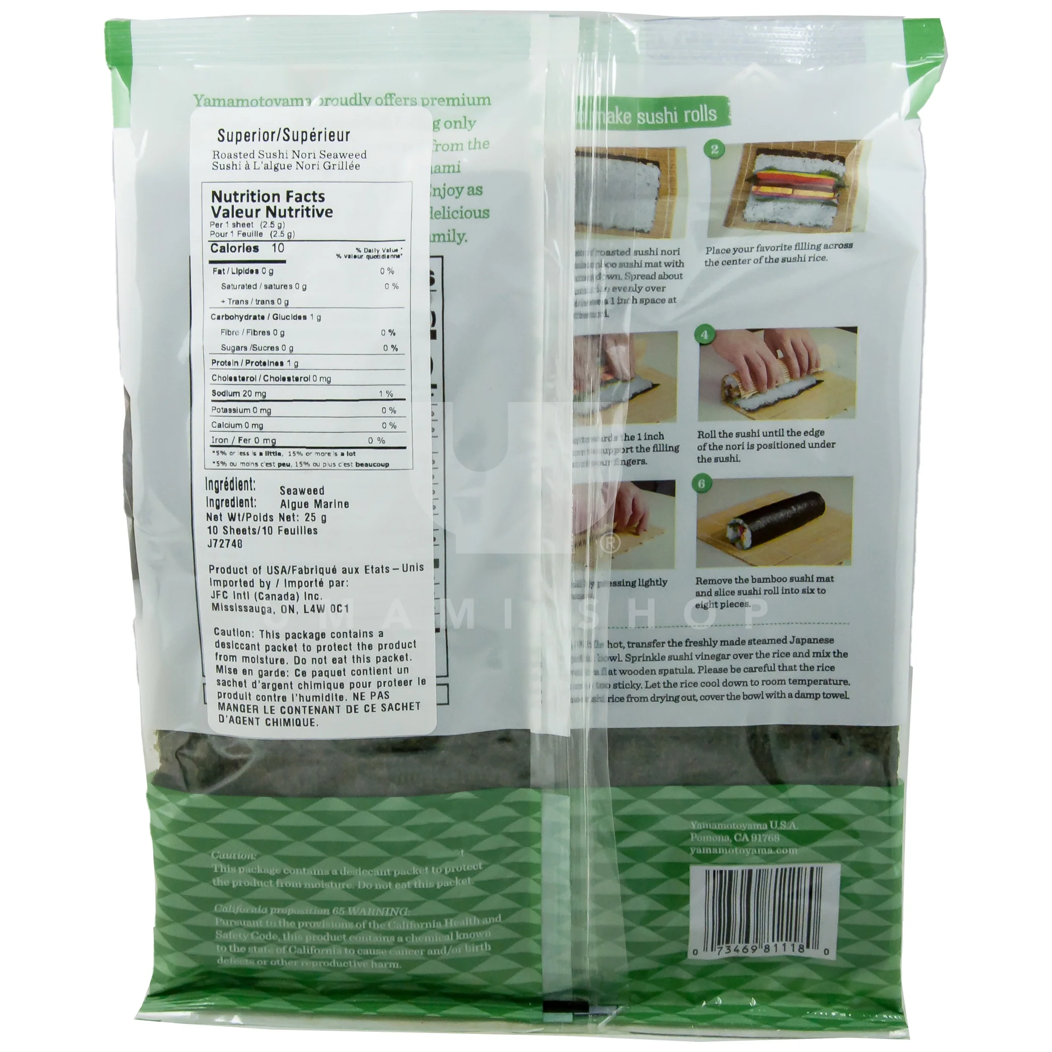 Sushi Nori Superior 10Sheet - Image 2