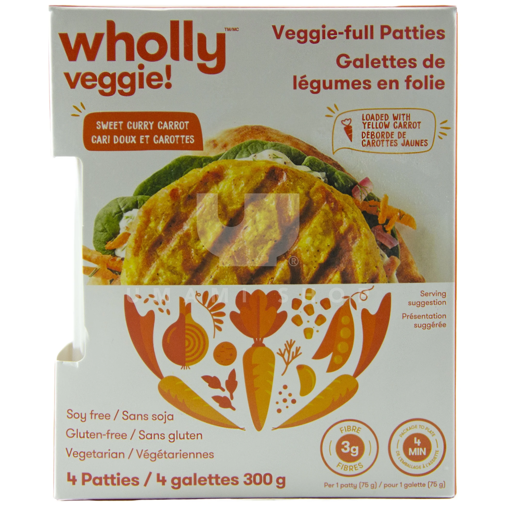 Sweet Curry Carrot Patties GF