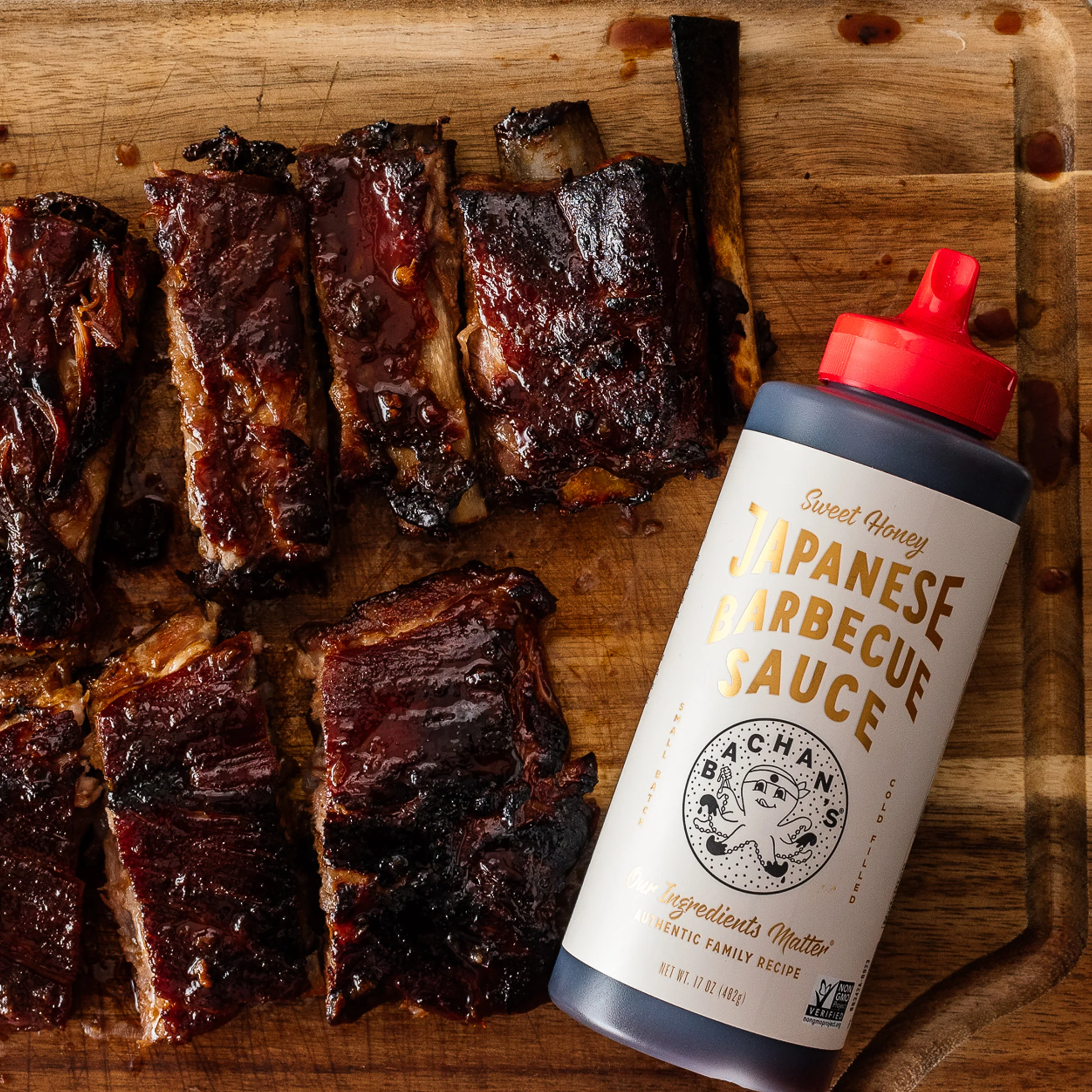 Sweet Honey Japanese Barbecue Sauce, 17oz - Image 3
