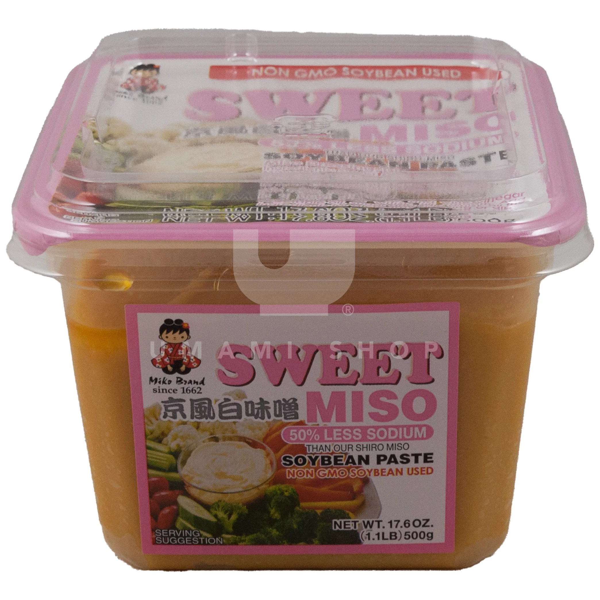 Sweet Miso 50% Less Sodium