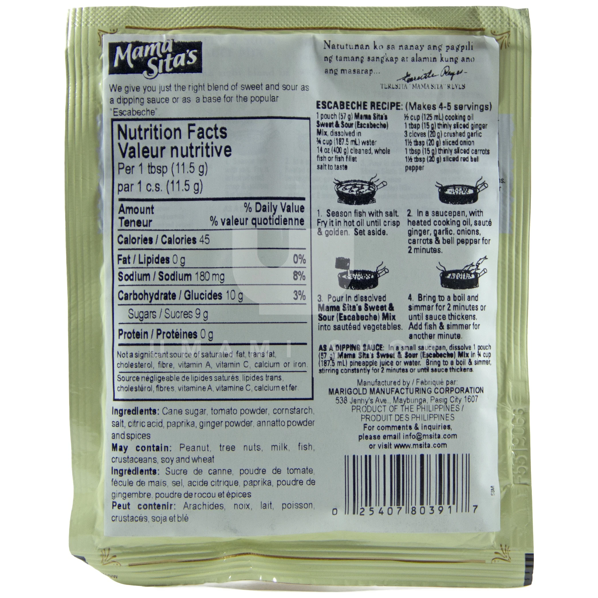 Sweet & Sour Sauce Mix - Image 2