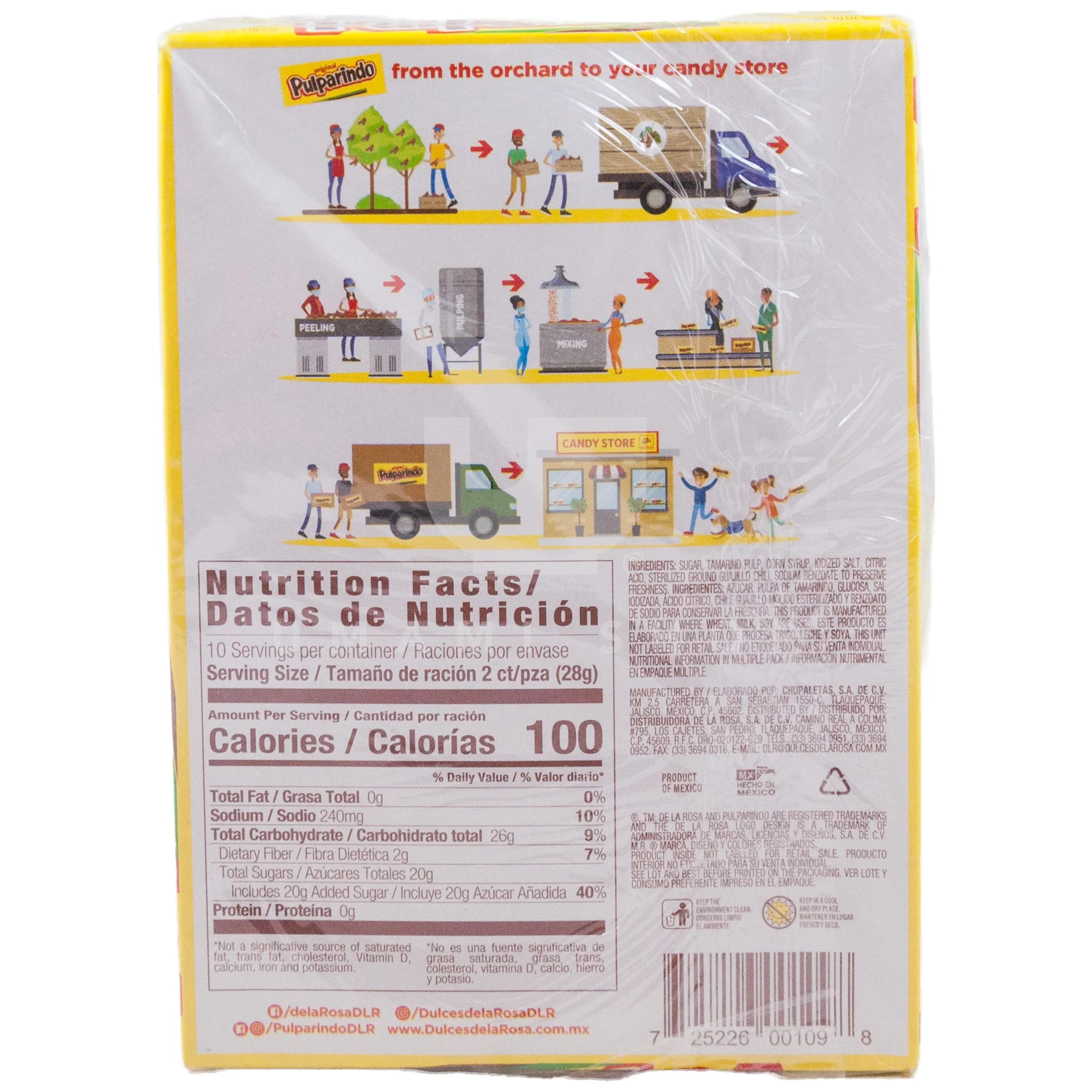 Tamarind Pulp Candy Original (Box) - Image 2