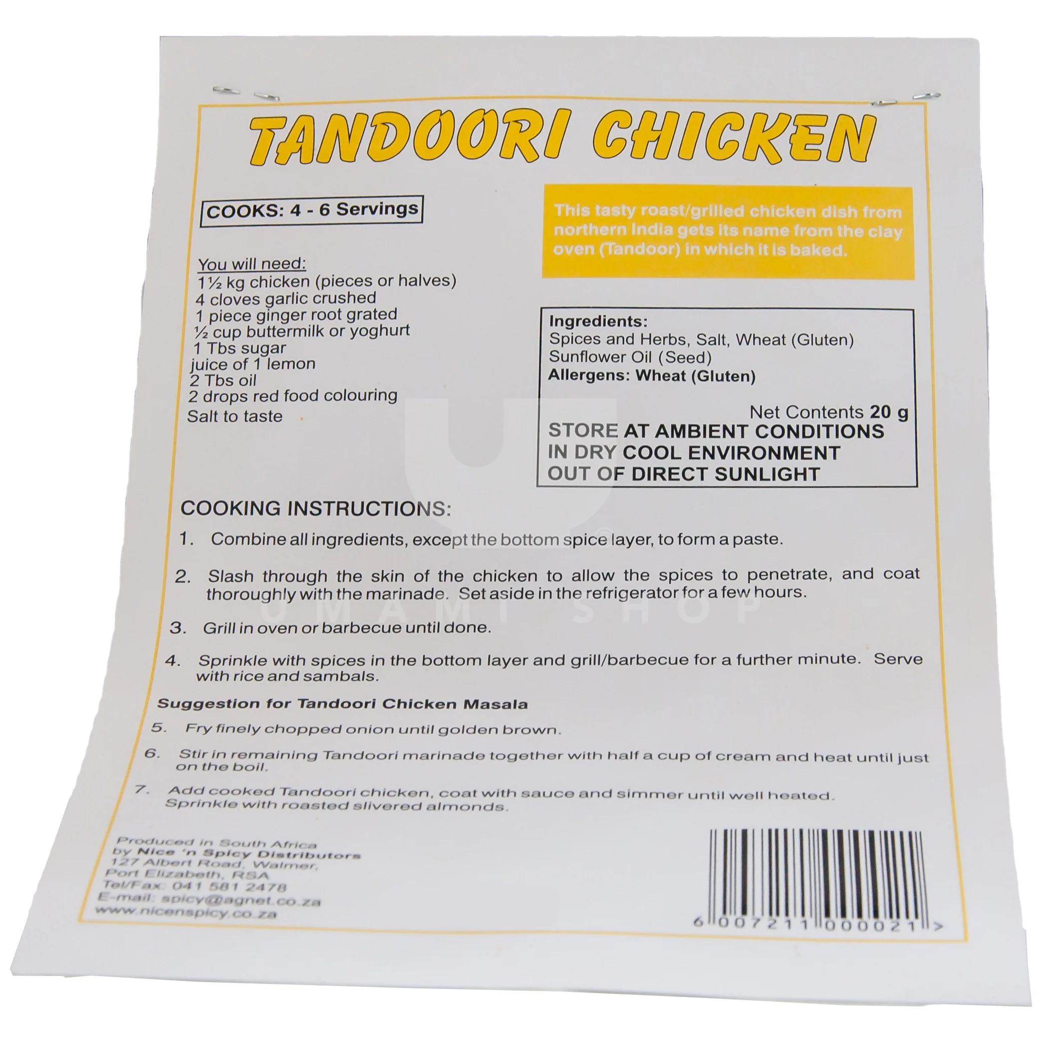 Tandoori Chicken Spice Mix - Image 2