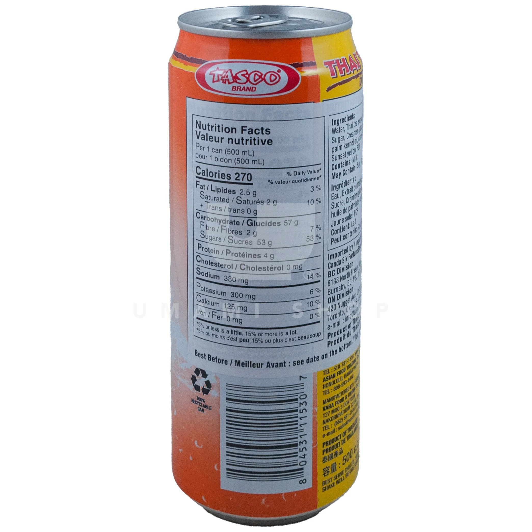 Thai Tea Drink (Can) - Image 2