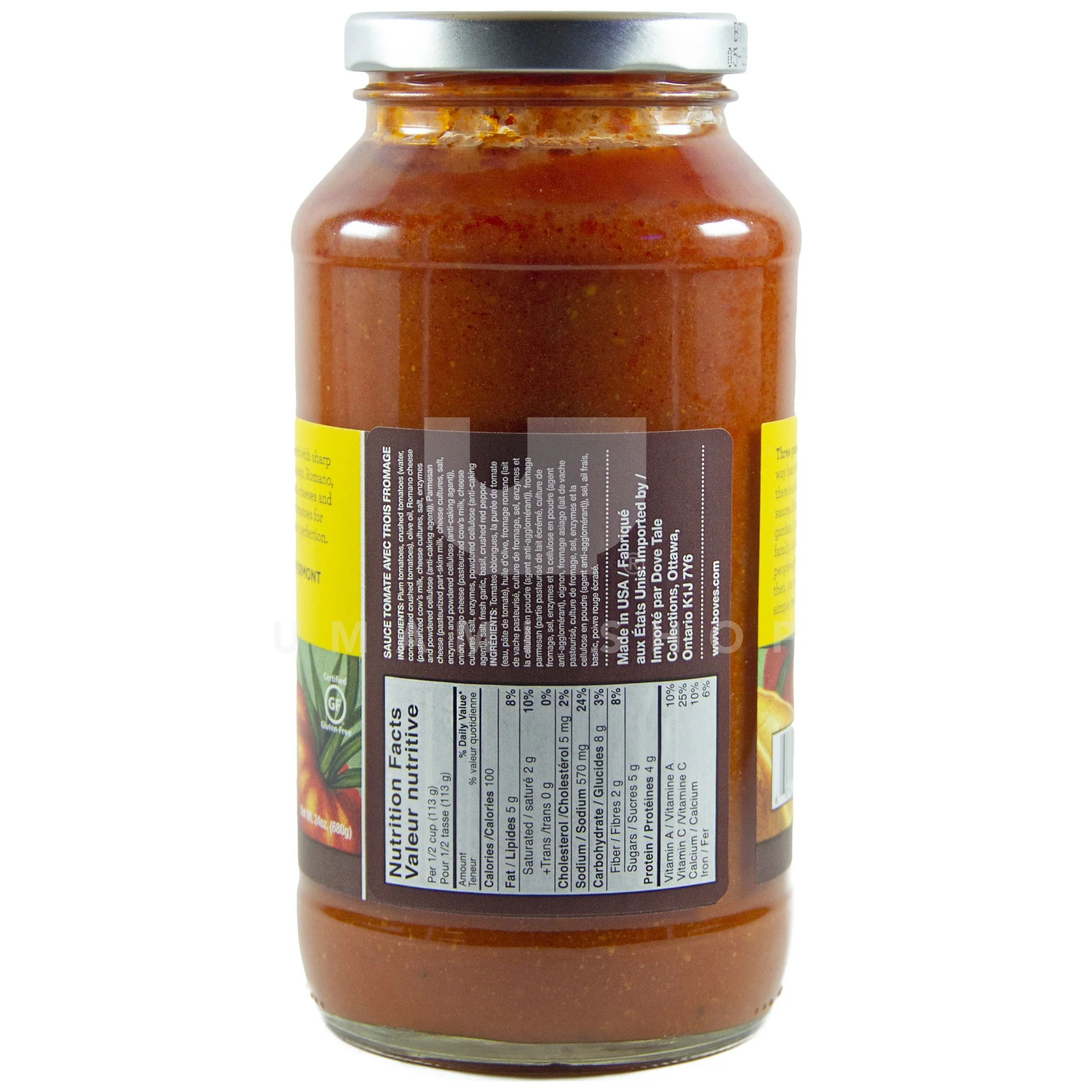 Three Cheese Tomato Sauce (GF) - Image 2