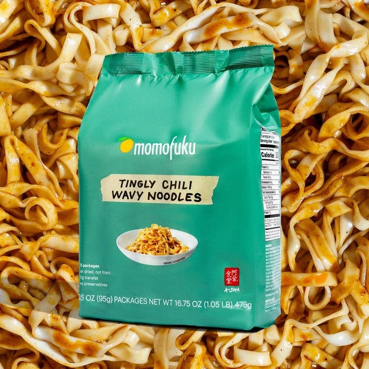 Tingly Chili Wavy Noodles | Instant Ramen | 4-Pack | Asian - Image 6