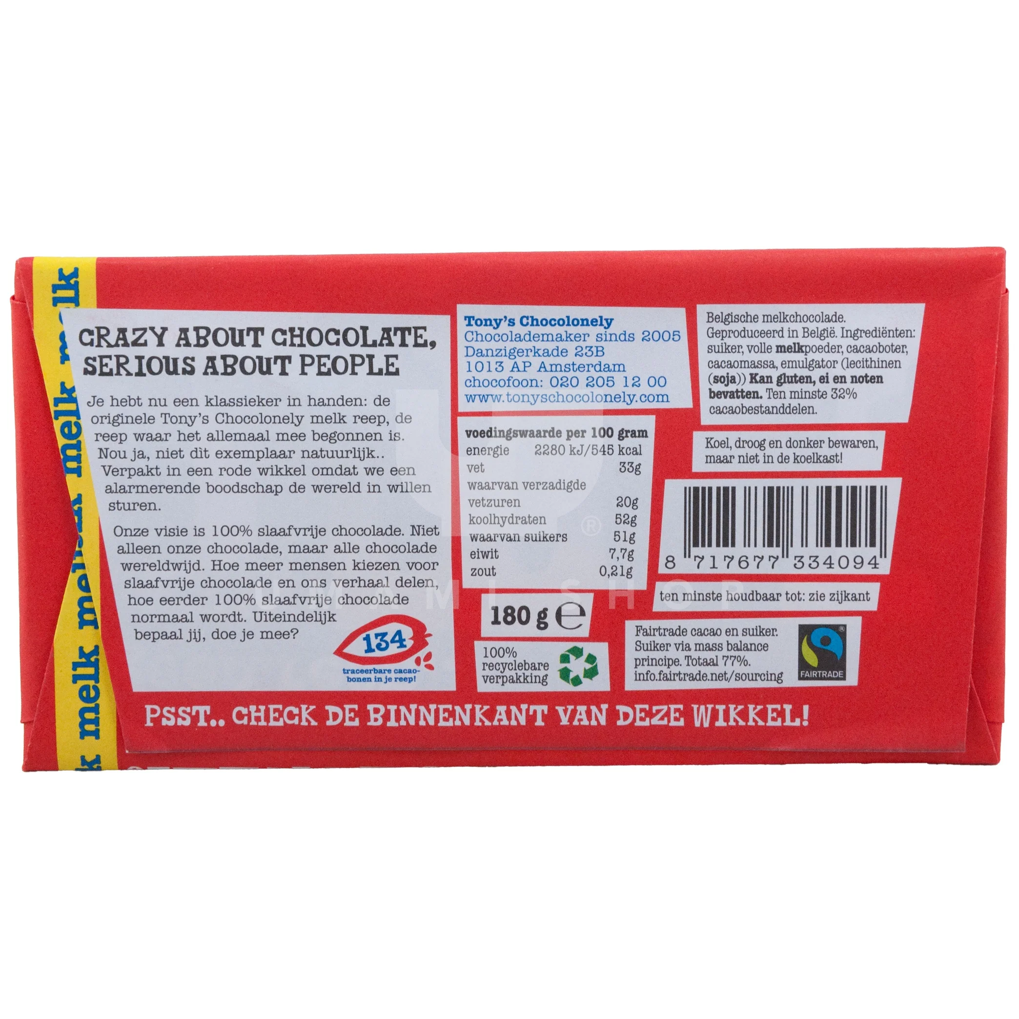 Tony's Milk Chocolate - Image 2