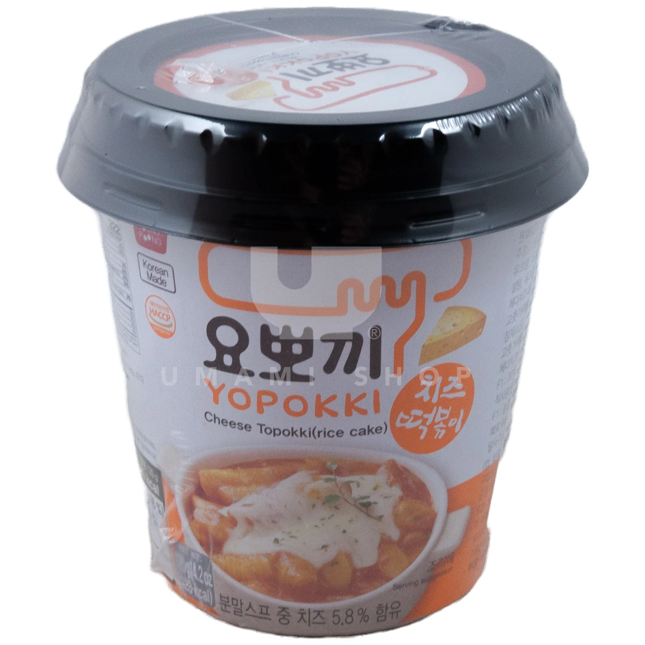 Topokki Cheese Cup (Rice Cake)